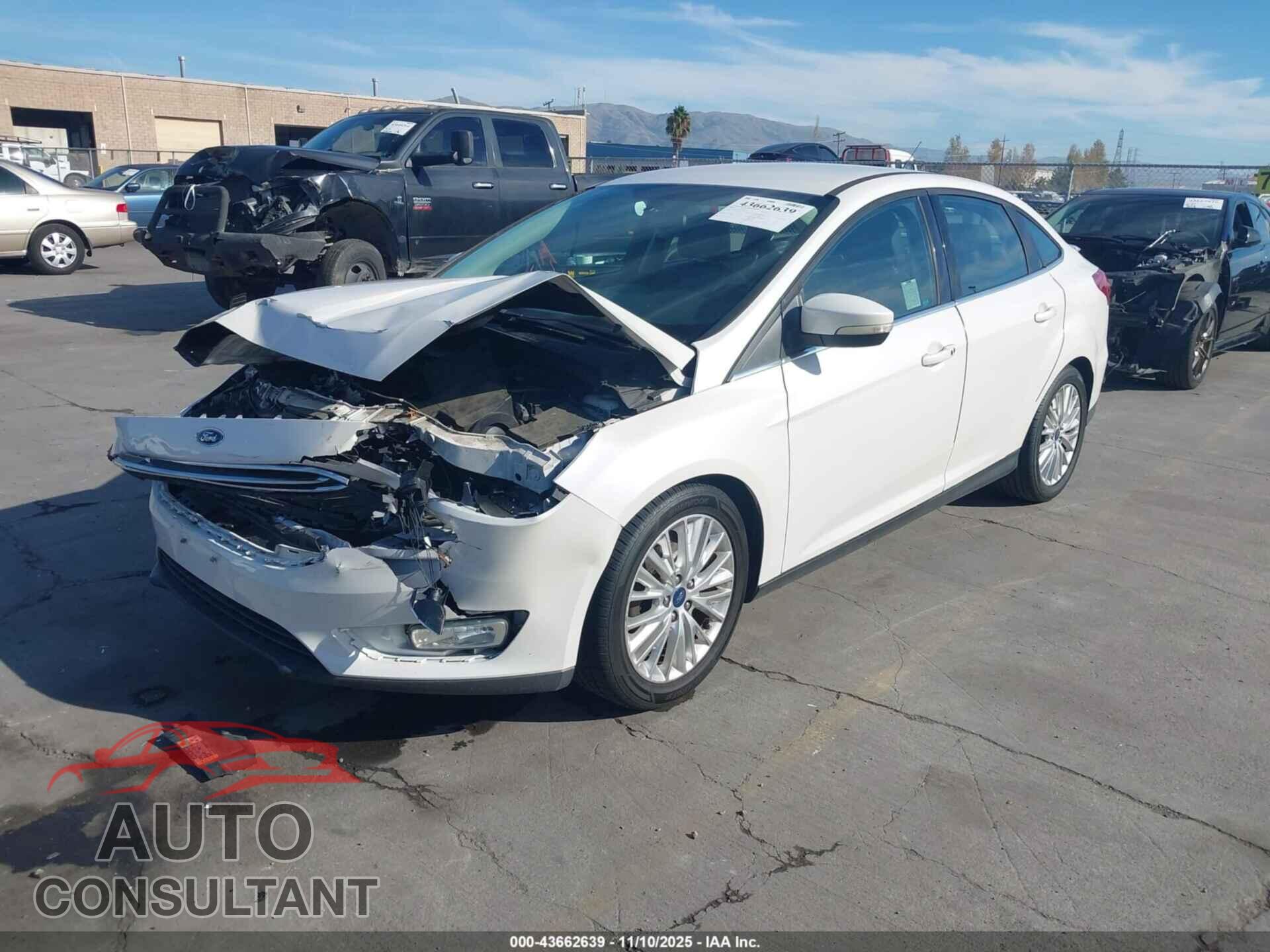 FORD FOCUS 2015 - 1FADP3J26FL349269
