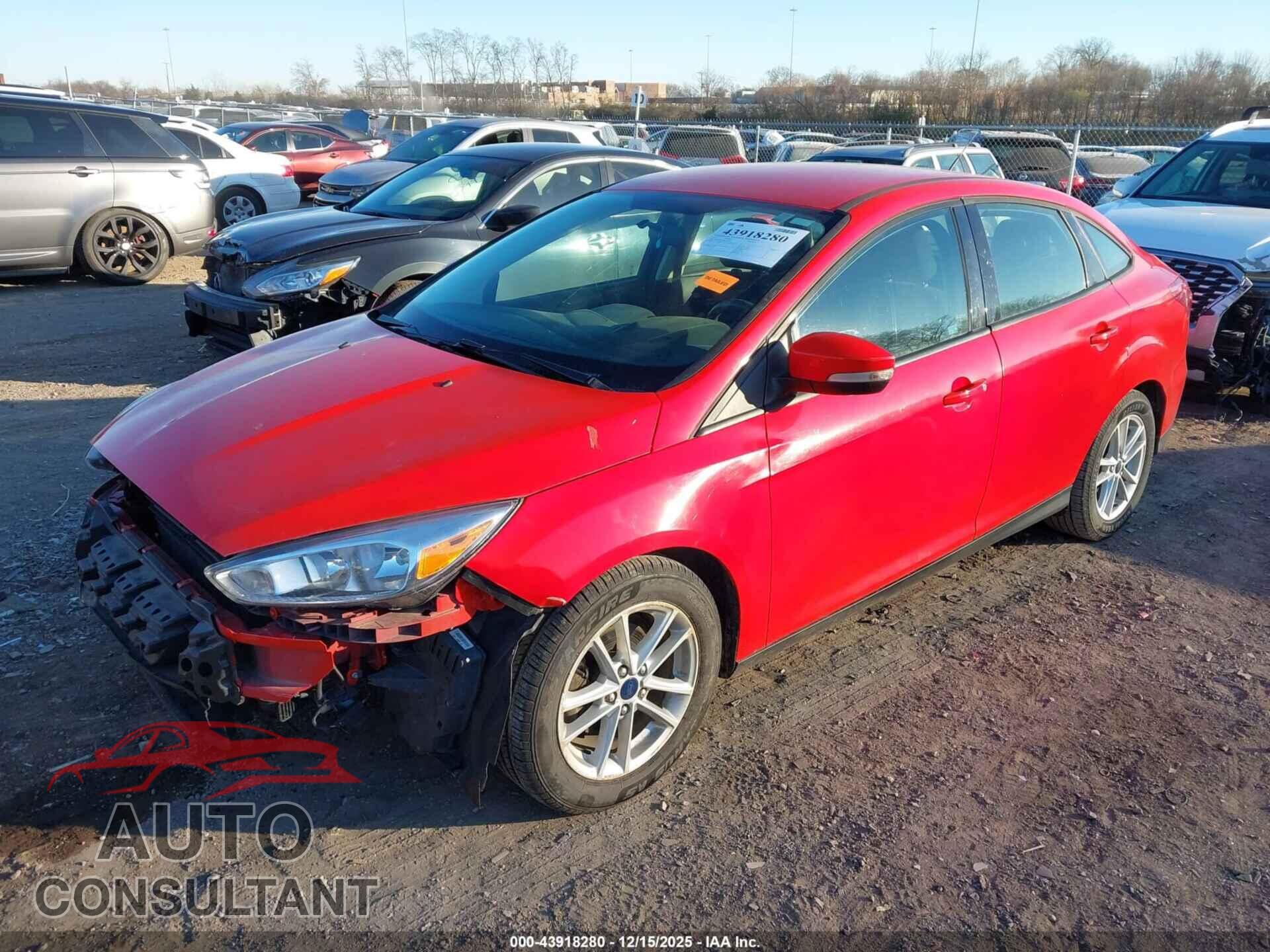 FORD FOCUS 2017 - 1FADP3F23HL337706