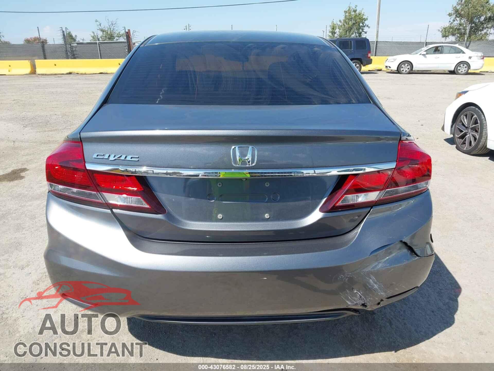 HONDA CIVIC 2013 - 19XFB2F5XDE227485