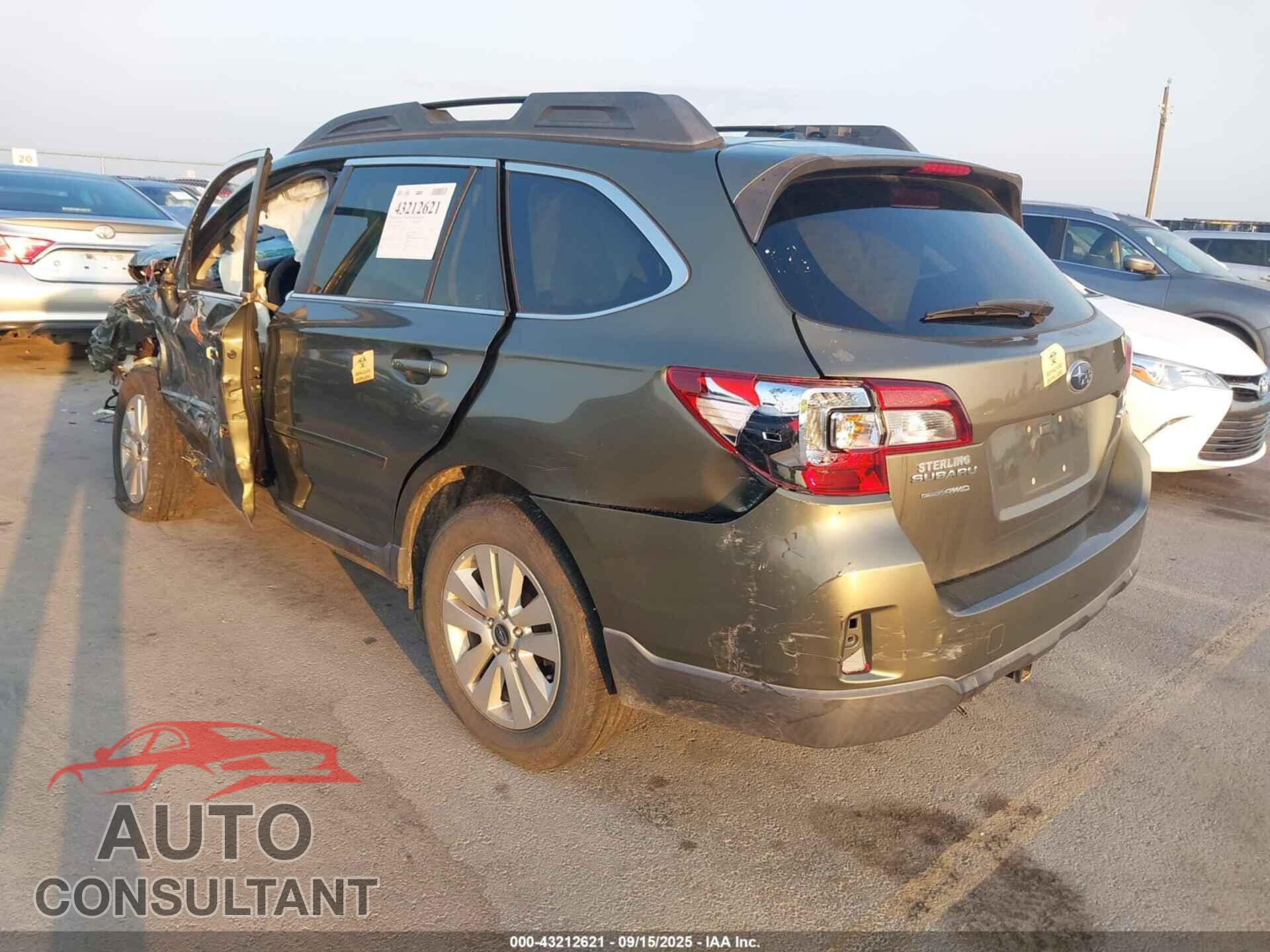 SUBARU OUTBACK 2015 - 4S4BSBDCXF3213365
