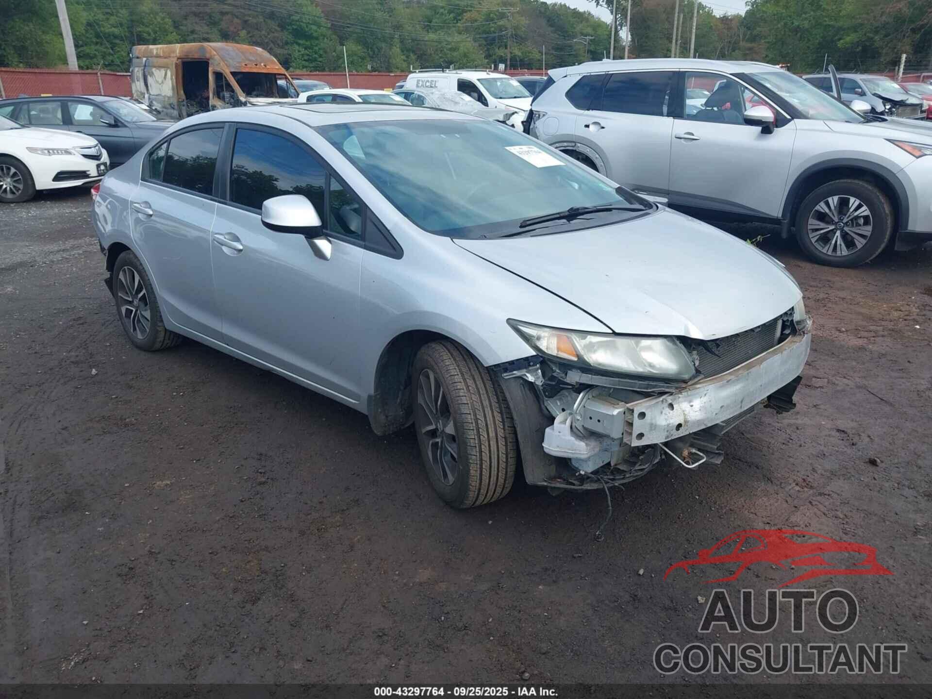 HONDA CIVIC 2013 - 19XFB2F95DE064215