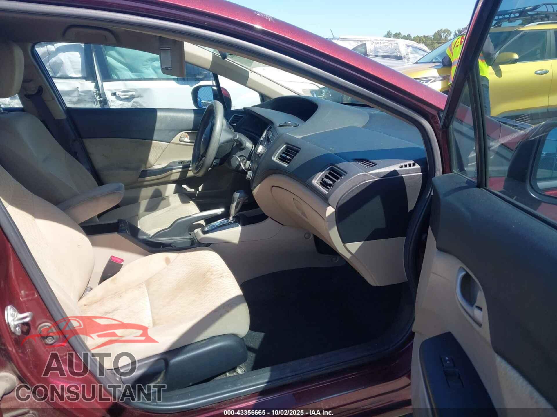 HONDA CIVIC 2014 - 19XFB2F5XEE249813