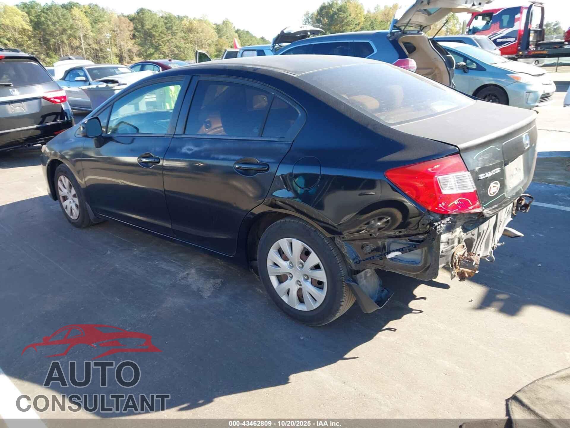 HONDA CIVIC 2012 - 2HGFB2F50CH524821