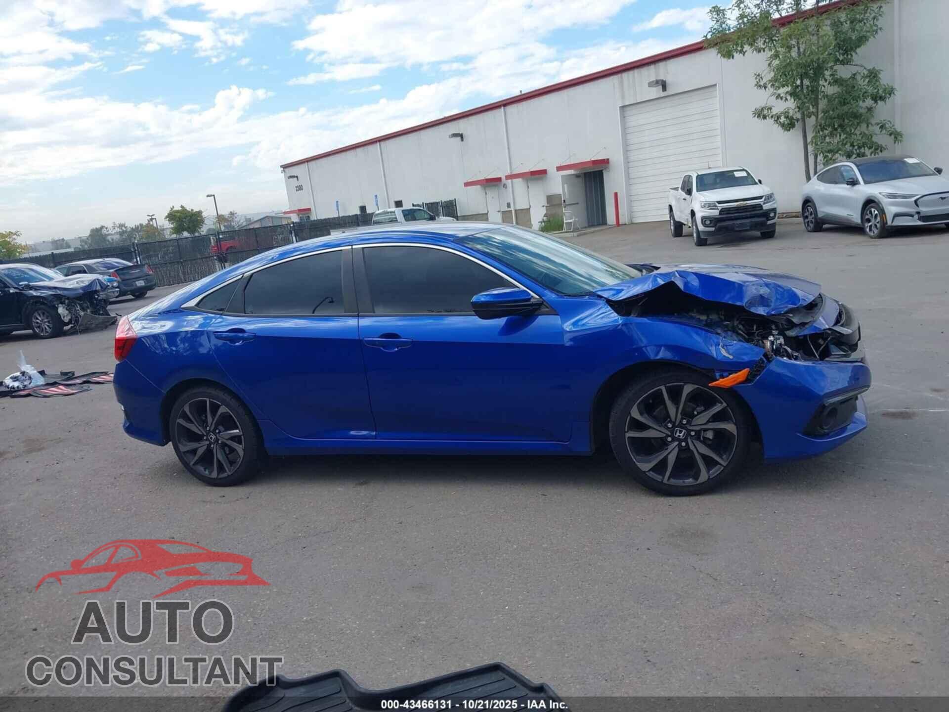 HONDA CIVIC 2020 - 2HGFC2F8XLH547255