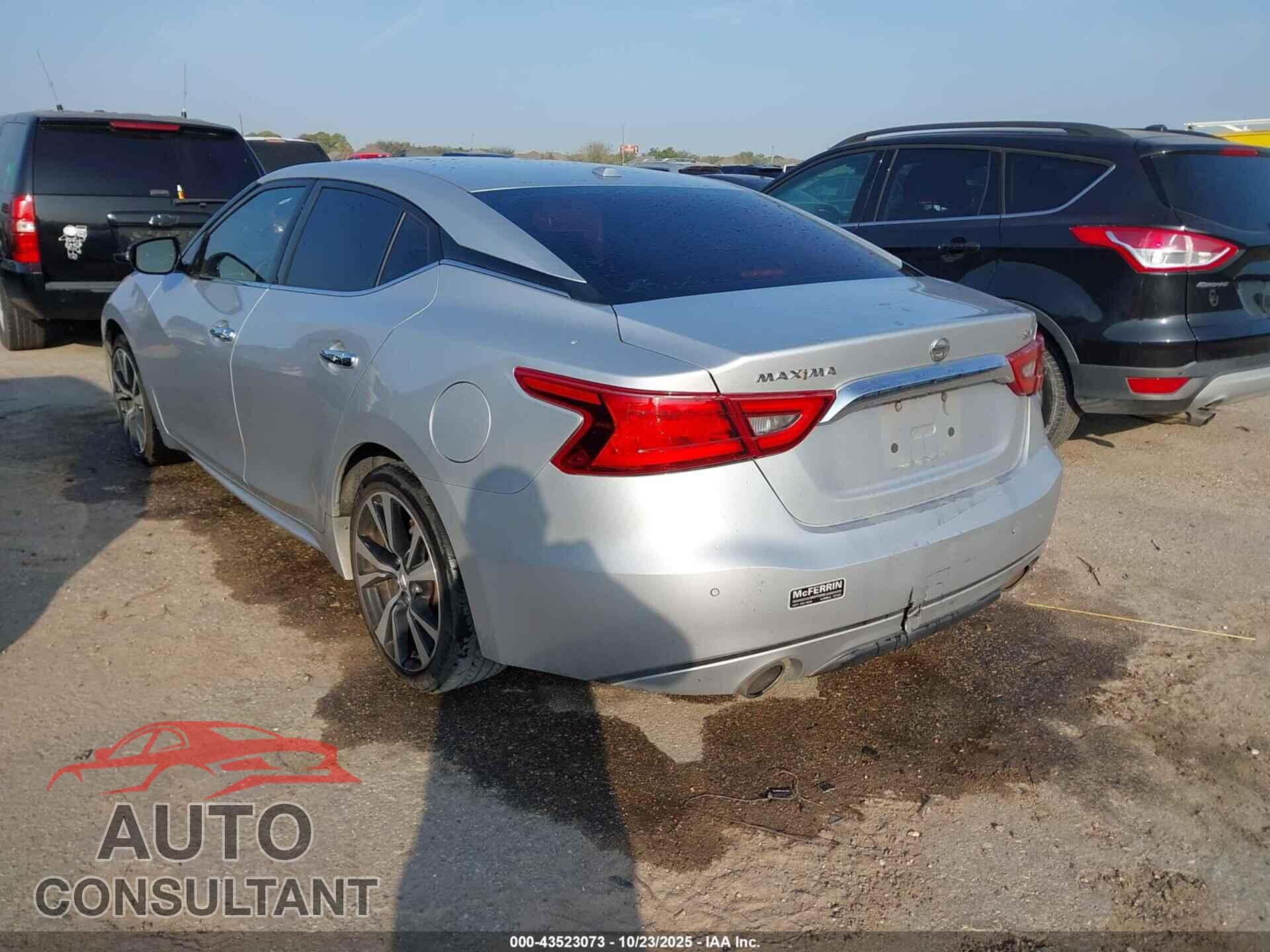 NISSAN MAXIMA 2018 - 1N4AA6AP9JC381269