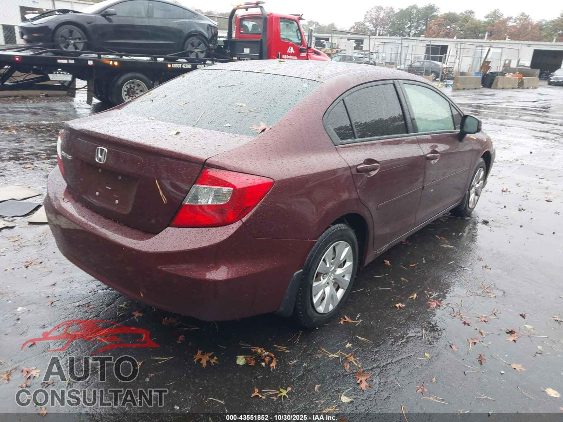 HONDA CIVIC 2012 - JHMFB2F57CS003102
