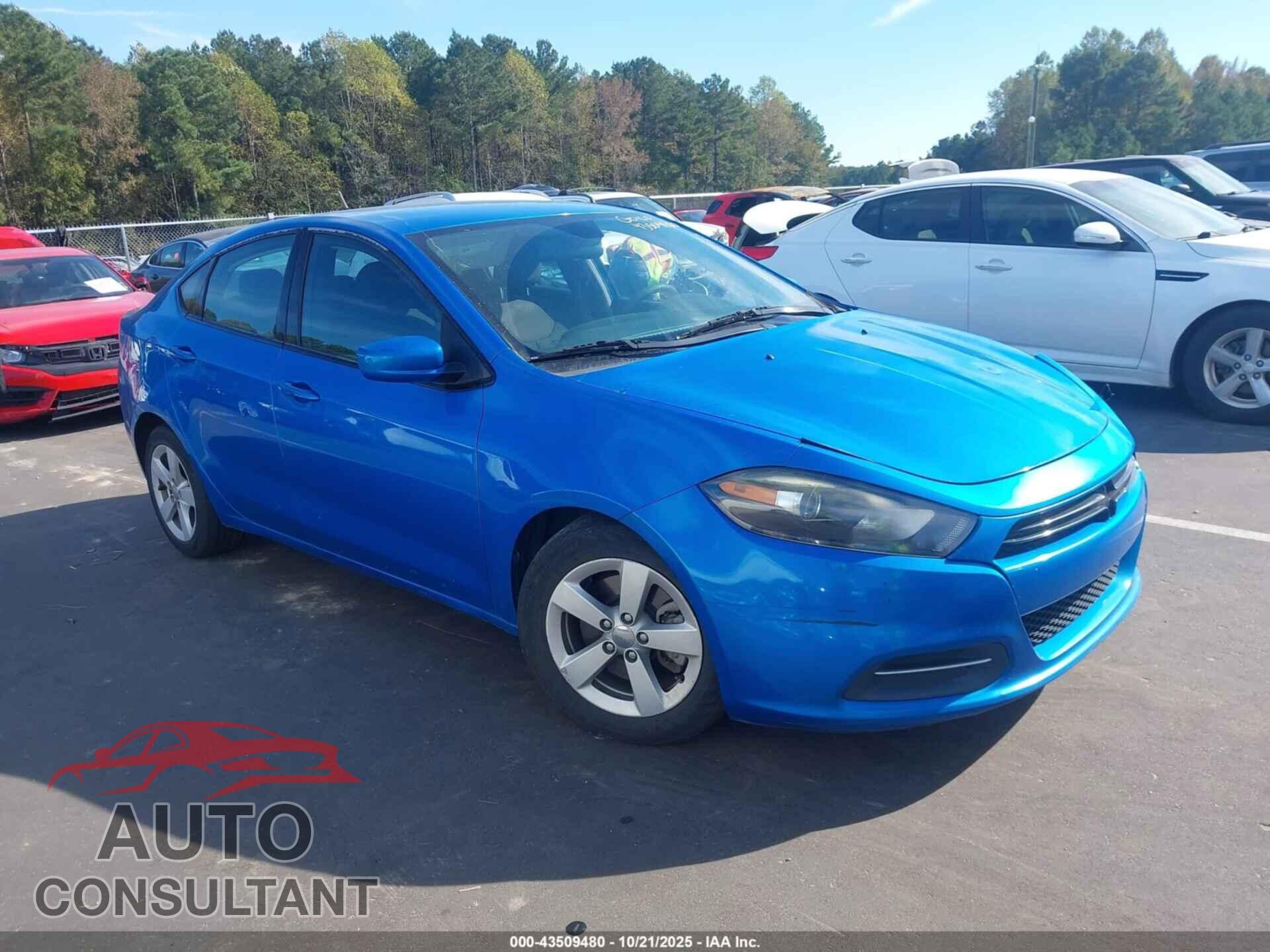 DODGE DART 2016 - 1C3CDFBB1GD565268