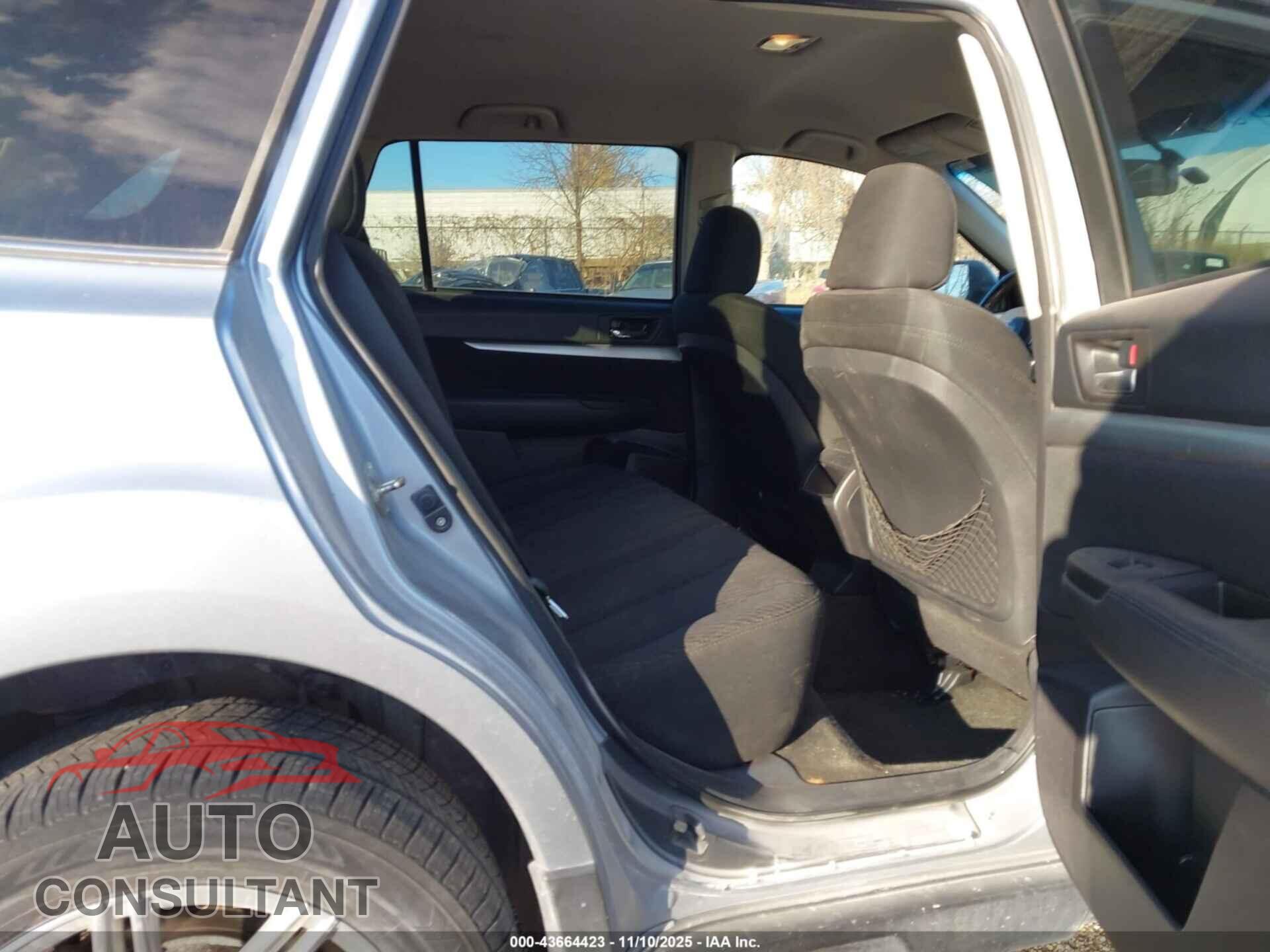SUBARU OUTBACK 2012 - 4S4BRBCC5C3239090