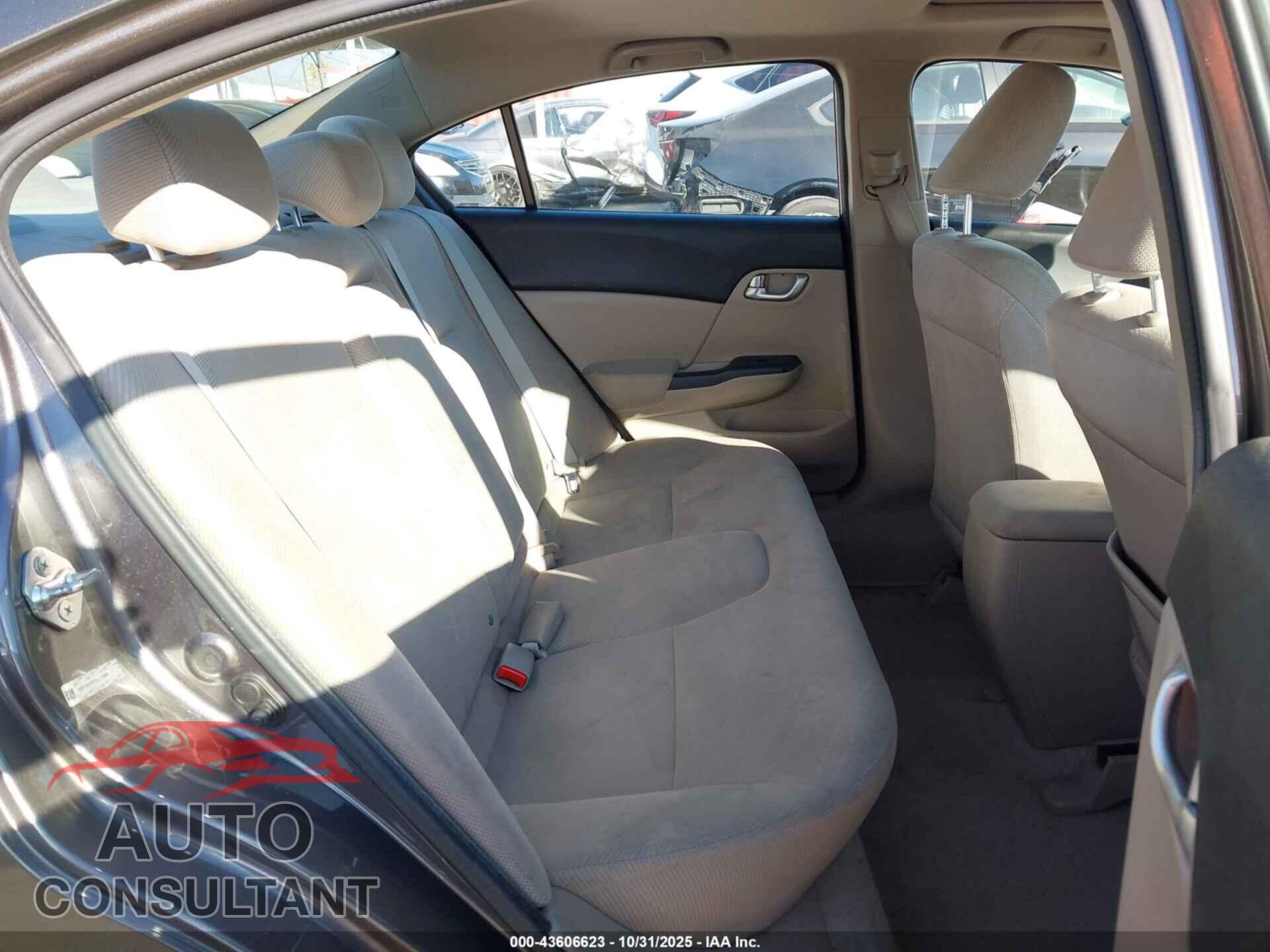 HONDA CIVIC 2012 - 19XFB2F87CE353389