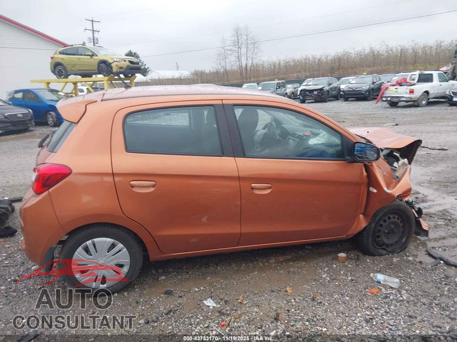 MITSUBISHI MIRAGE 2019 - ML32A3HJ9KH011428