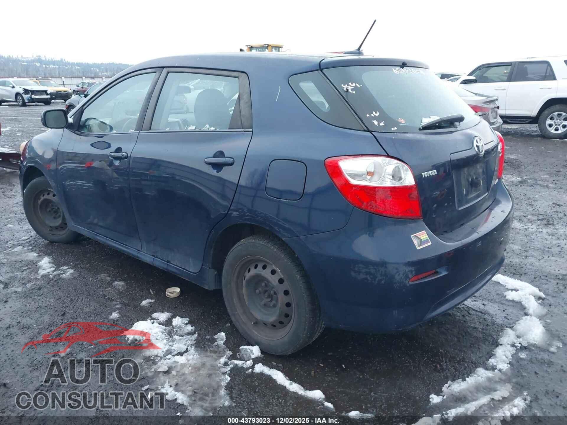 TOYOTA MATRIX 2009 - 2T1LE40E69C008365