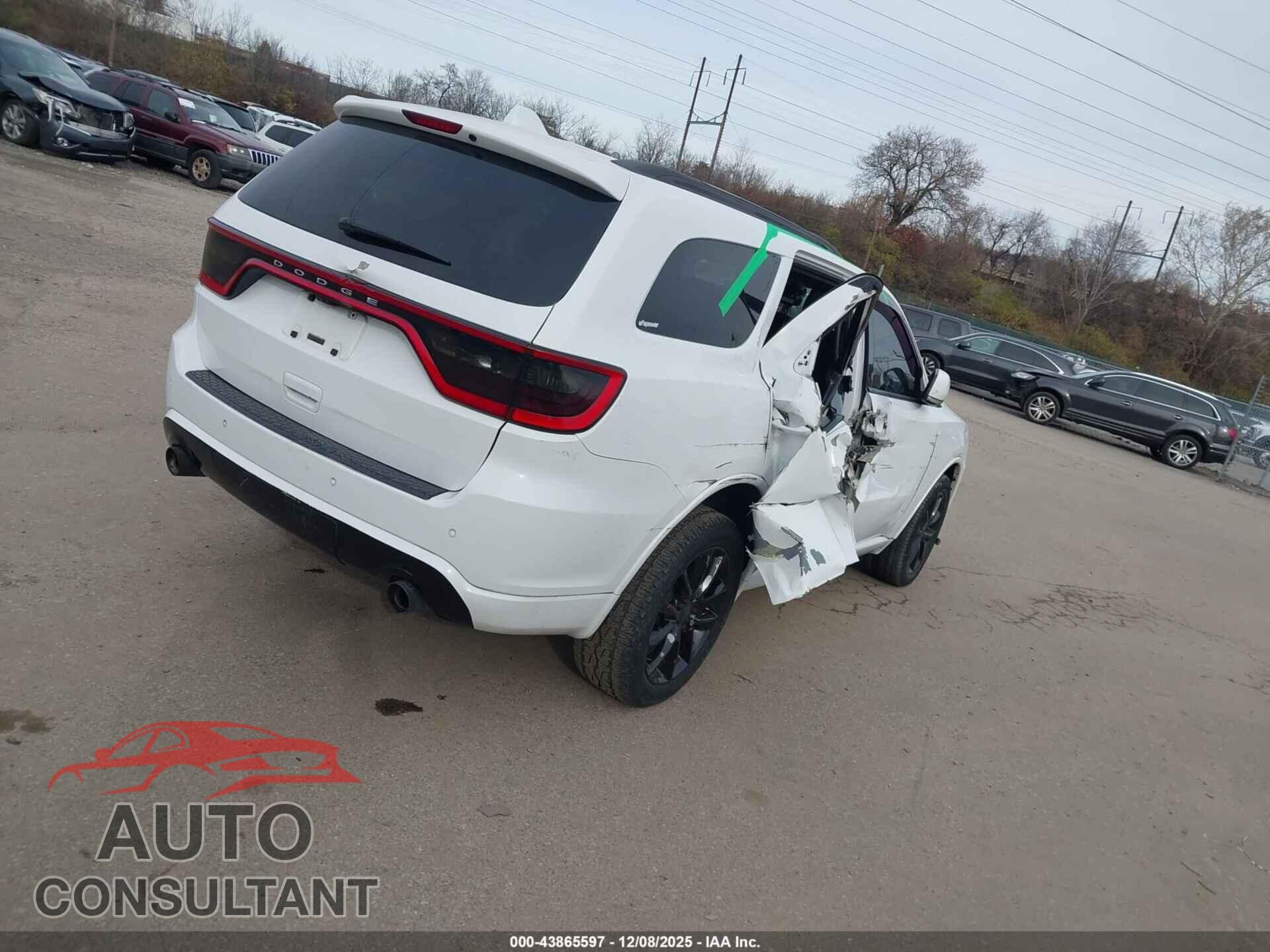 DODGE DURANGO 2018 - 1C4RDJDG2JC150121