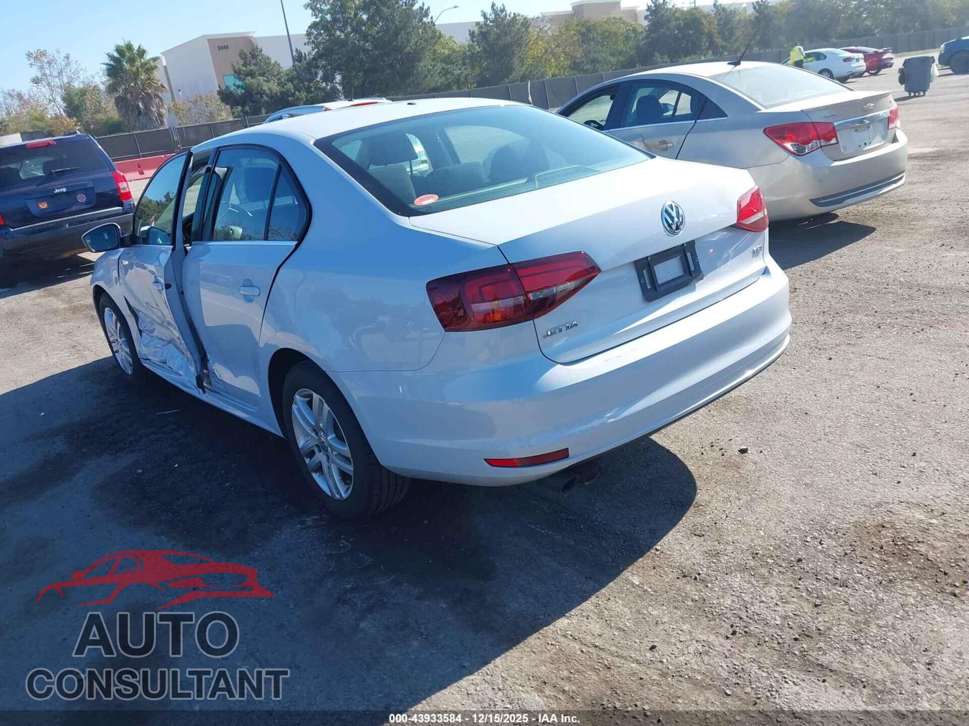 VOLKSWAGEN JETTA 2017 - 3VW2B7AJ7HM246875