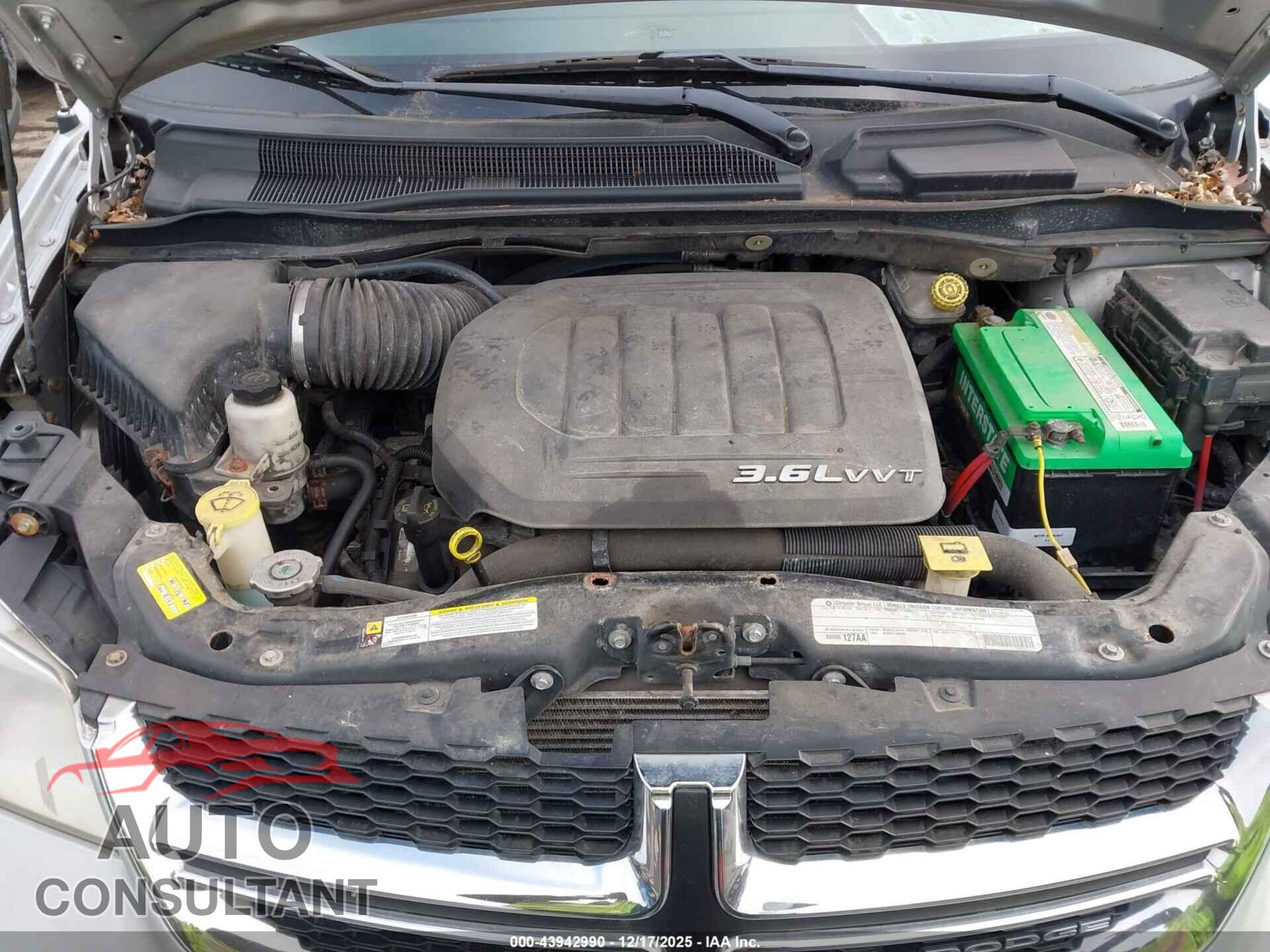 DODGE GRAND CARAVAN 2011 - 2D4RN3DG3BR627112