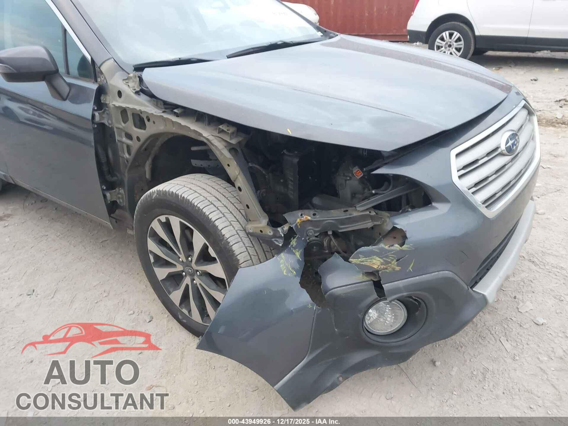 SUBARU OUTBACK 2017 - 4S4BSANC7H3277780