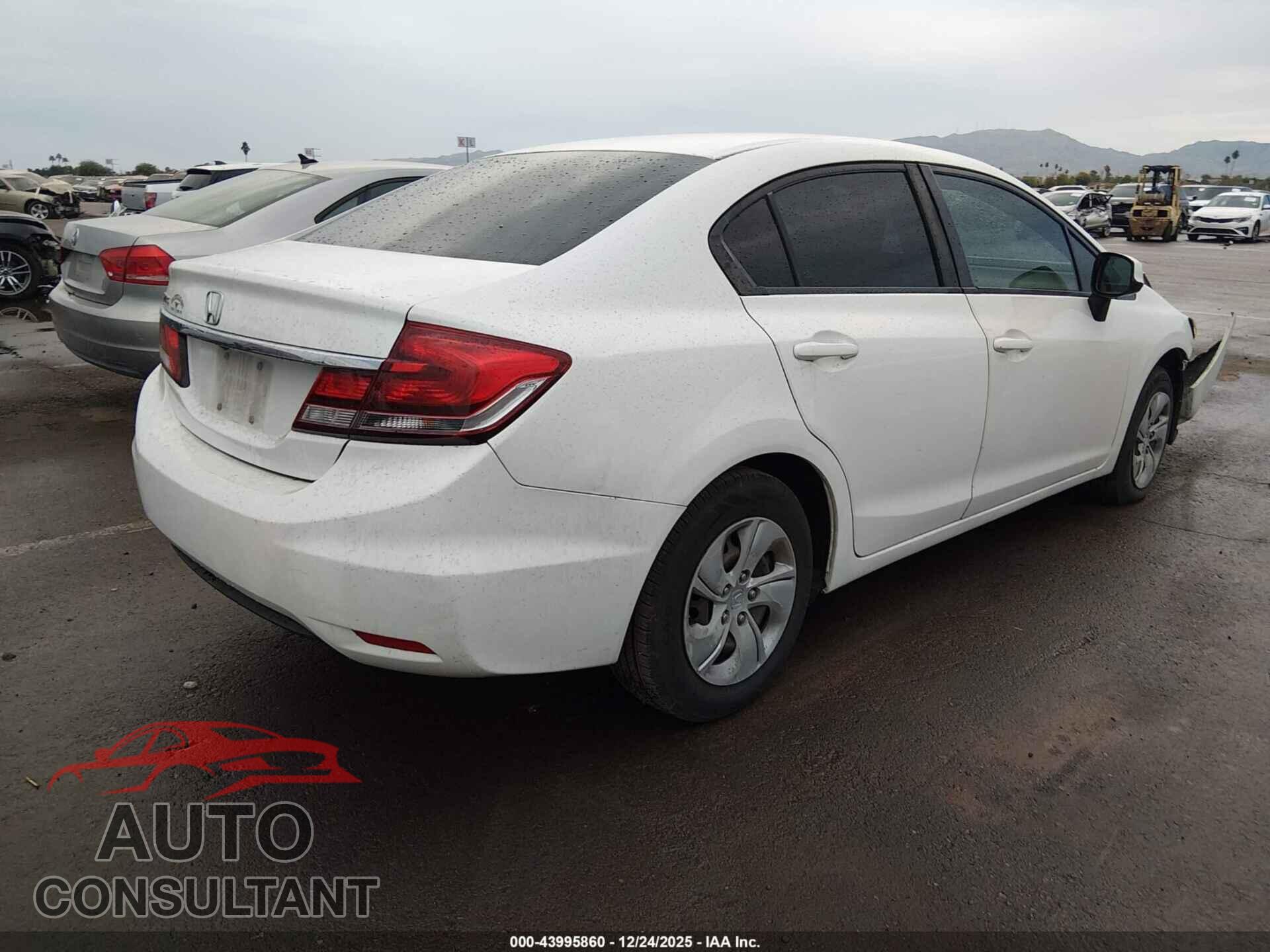 HONDA CIVIC 2013 - 19XFB2F53DE069927