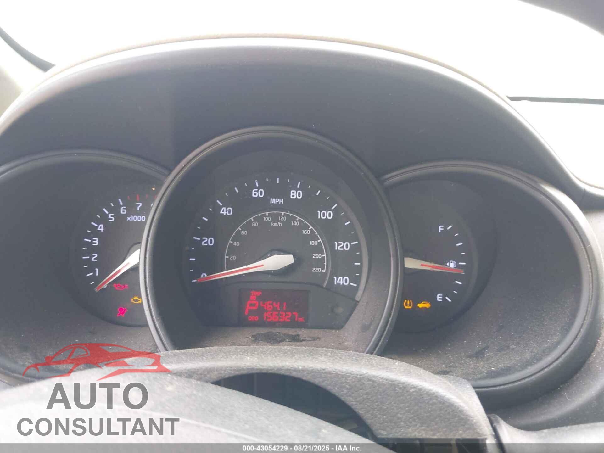 KIA RIO 2012 - KNADM4A32C6058955