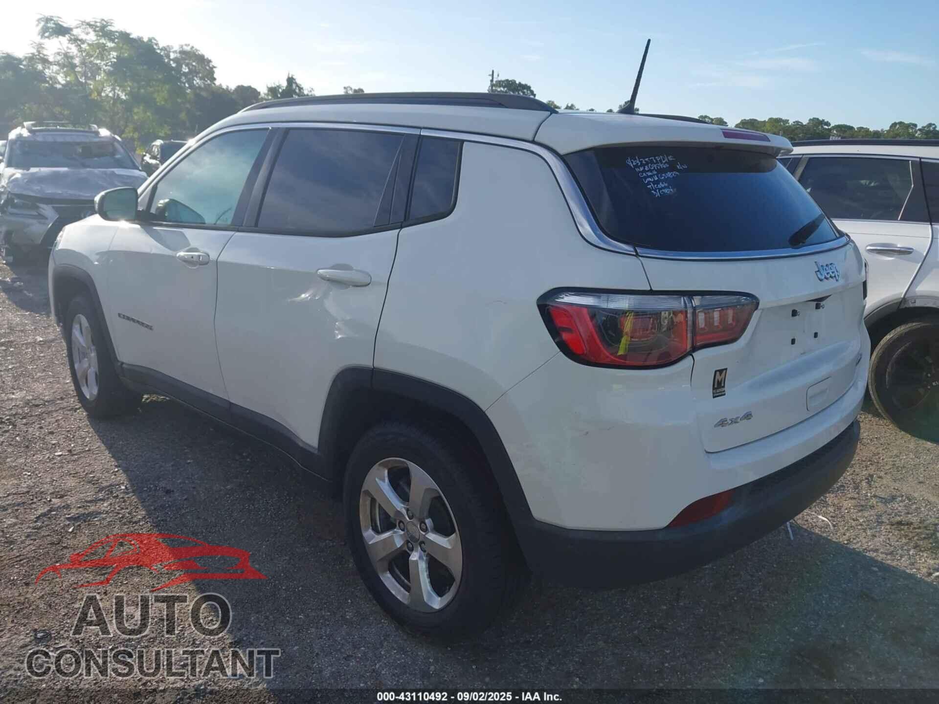 JEEP NEW COMPASS 2017 - 3C4NJDBB7HT651827