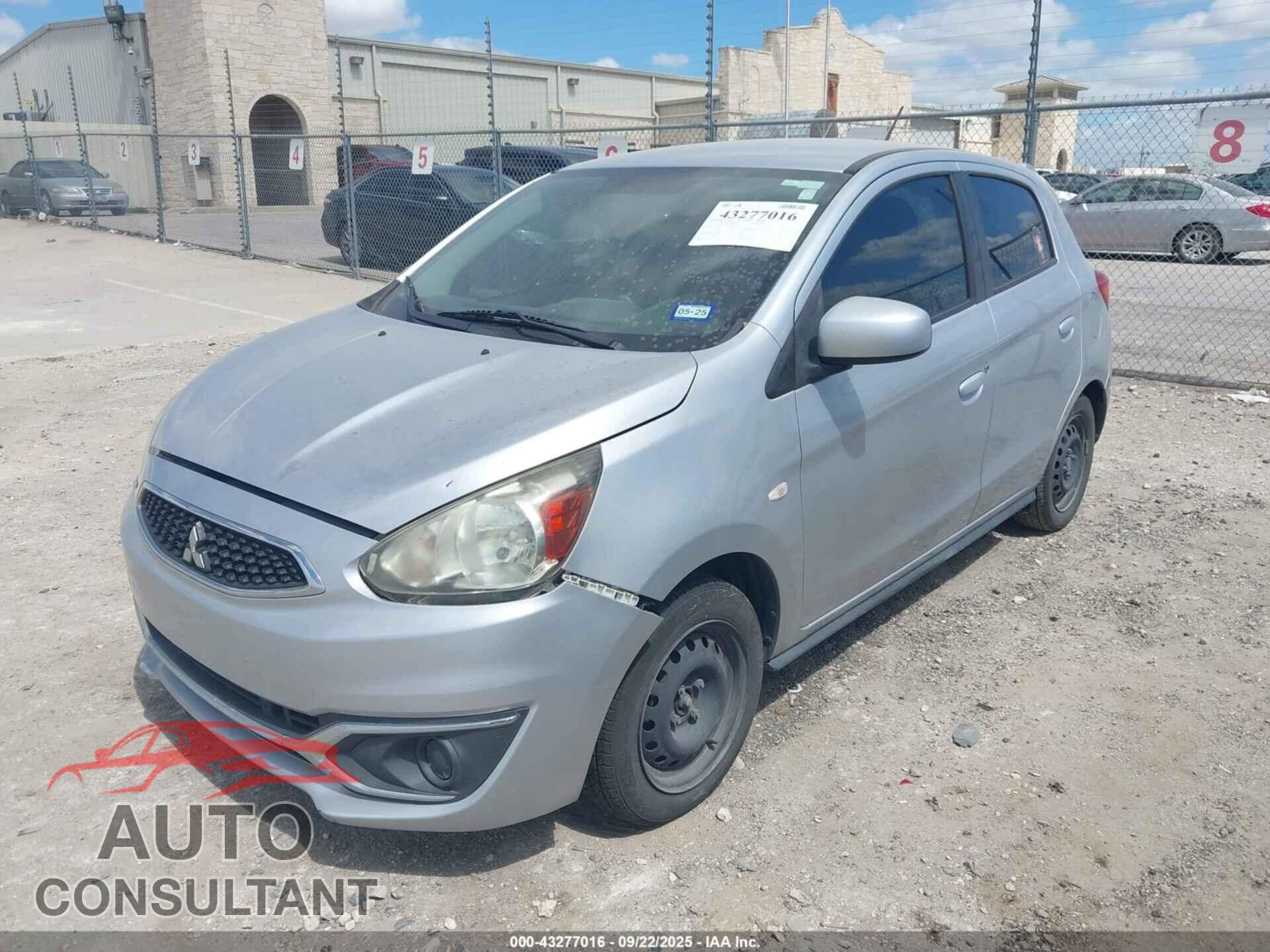 MITSUBISHI MIRAGE 2017 - ML32A3HJ1HH021458