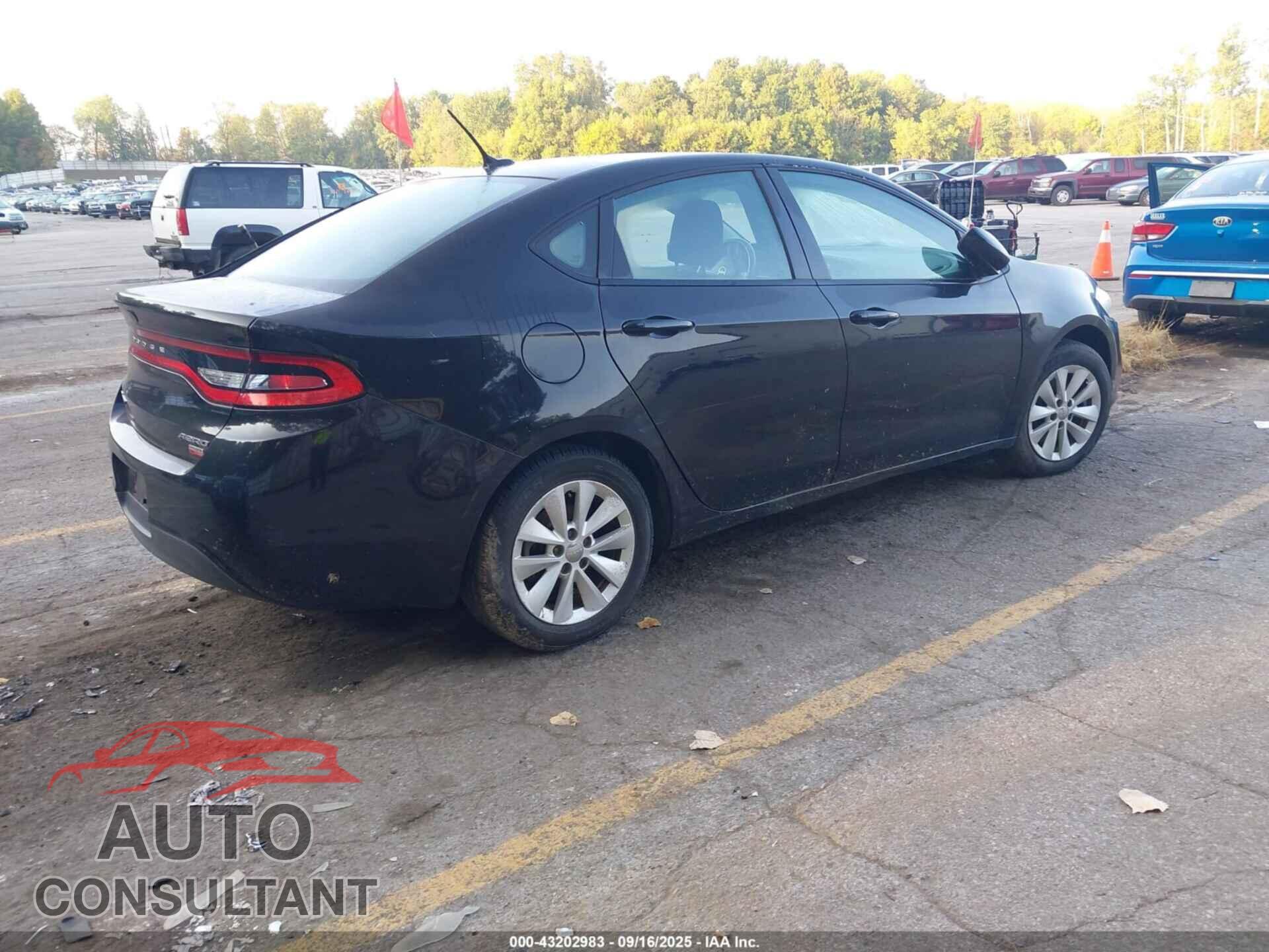 DODGE DART 2014 - 1C3CDFDH2ED719937