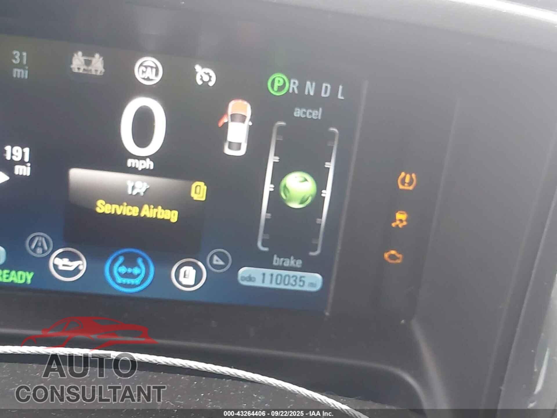 CHEVROLET VOLT 2013 - 1G1RH6E48DU127441