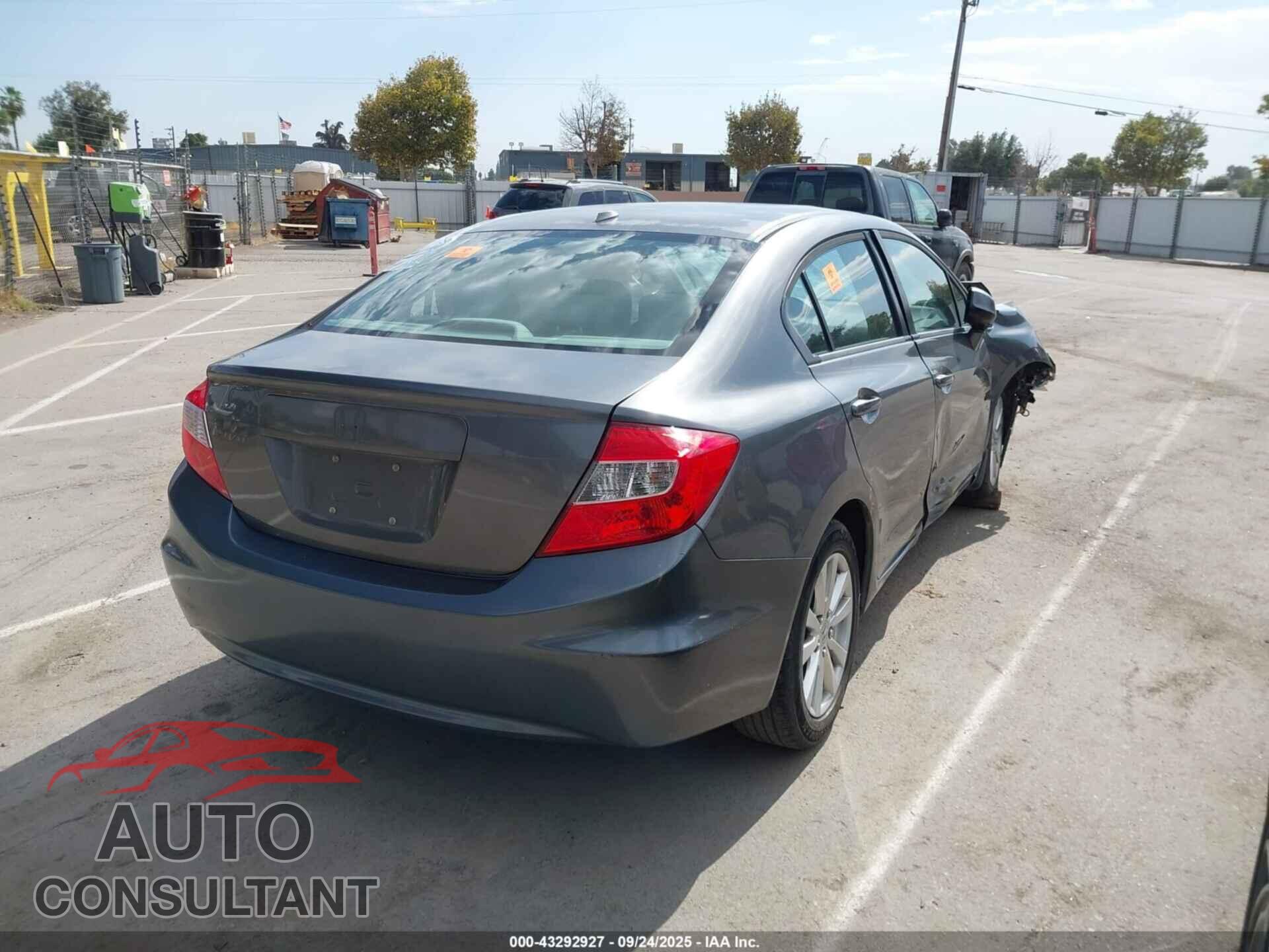 HONDA CIVIC 2012 - 19XFB2F9XCE305779