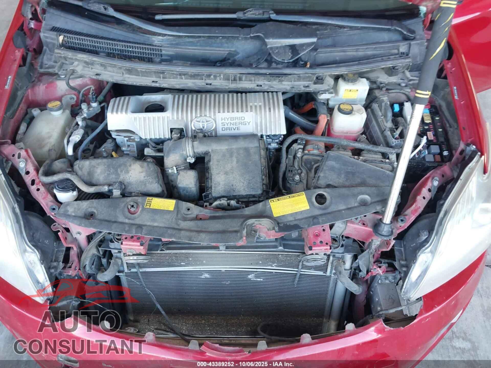TOYOTA PRIUS 2010 - JTDKN3DU7A5122416