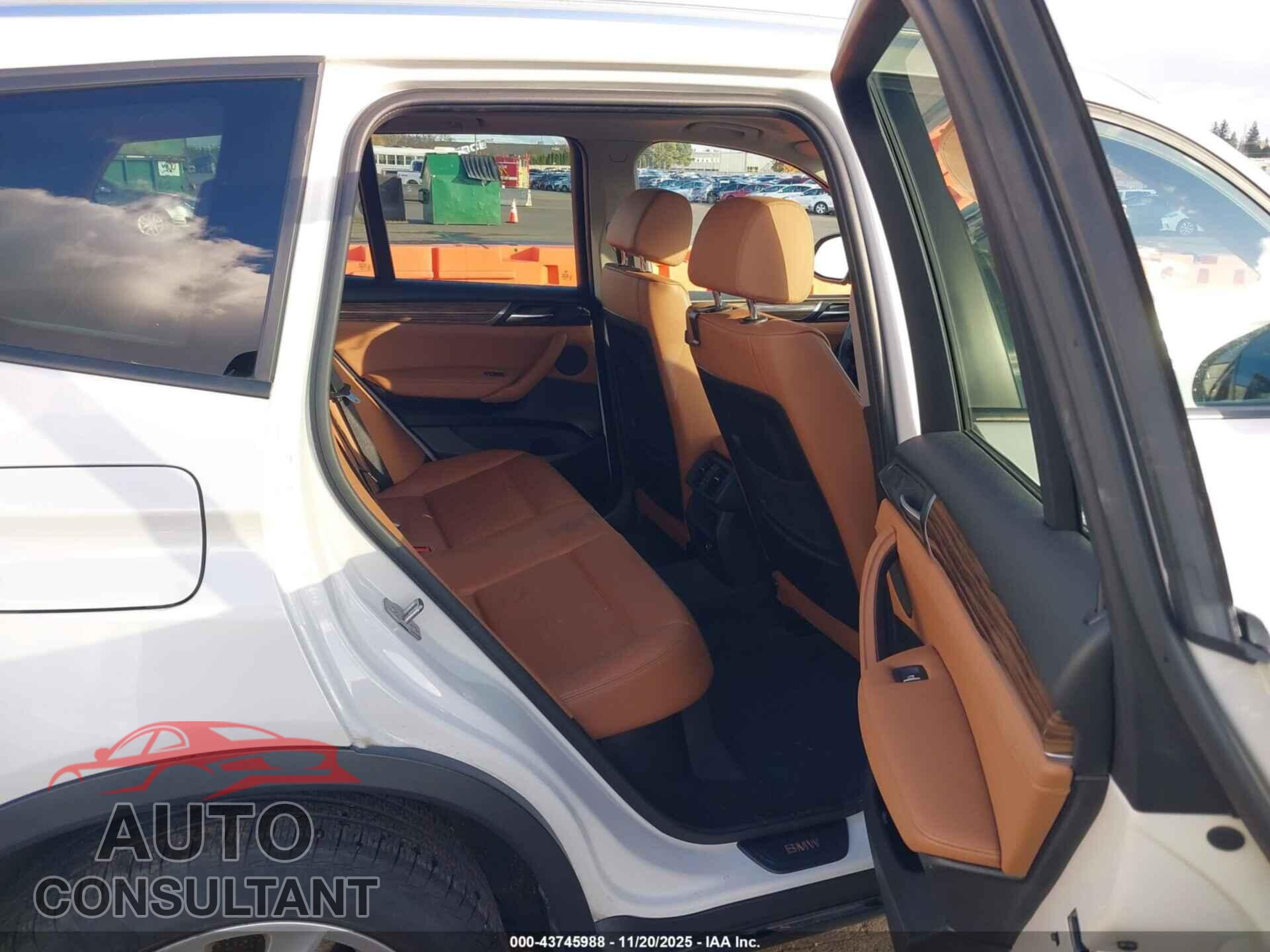 BMW X3 2015 - 5UXWY3C58F0E96171