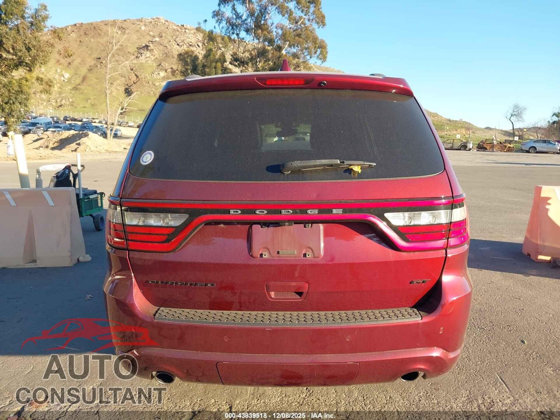 DODGE DURANGO 2018 - 1C4RDHDGXJC490108