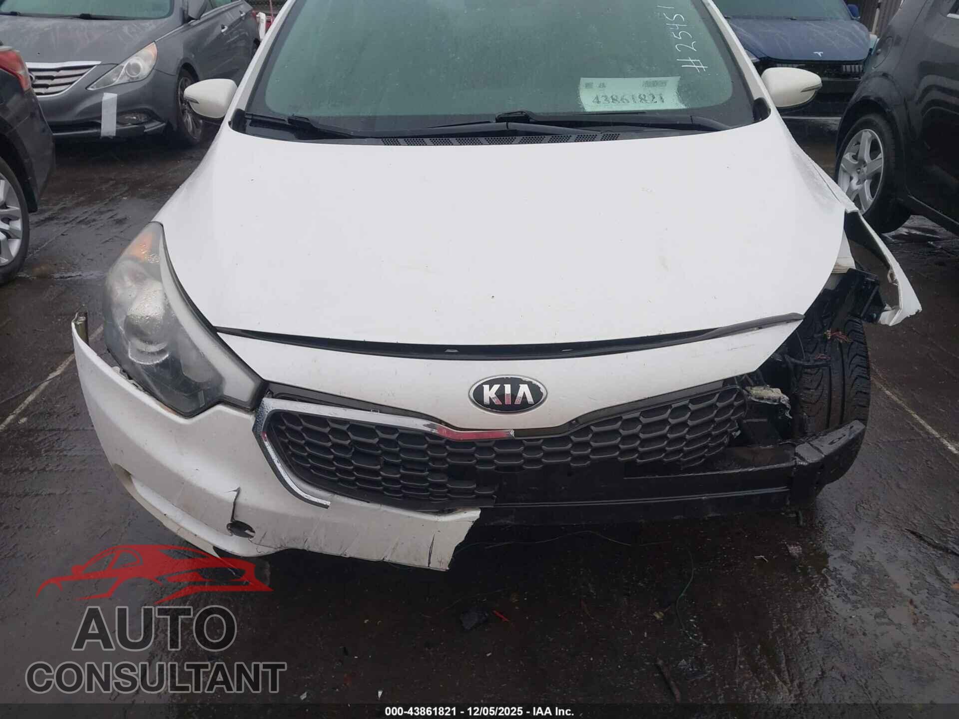 KIA FORTE 2014 - KNAFX4A63E5223866