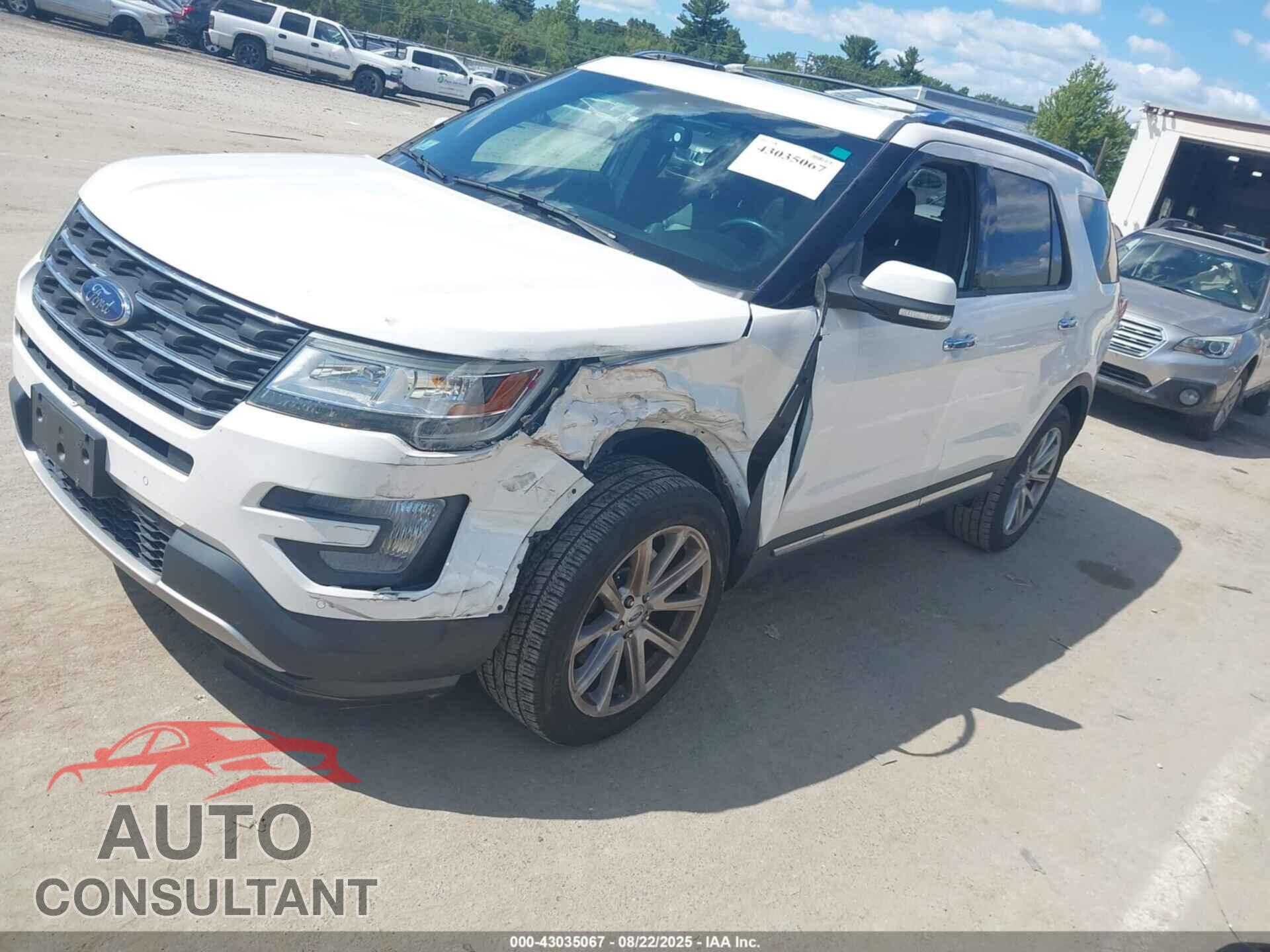 FORD EXPLORER 2016 - 1FM5K8F82GGC37727