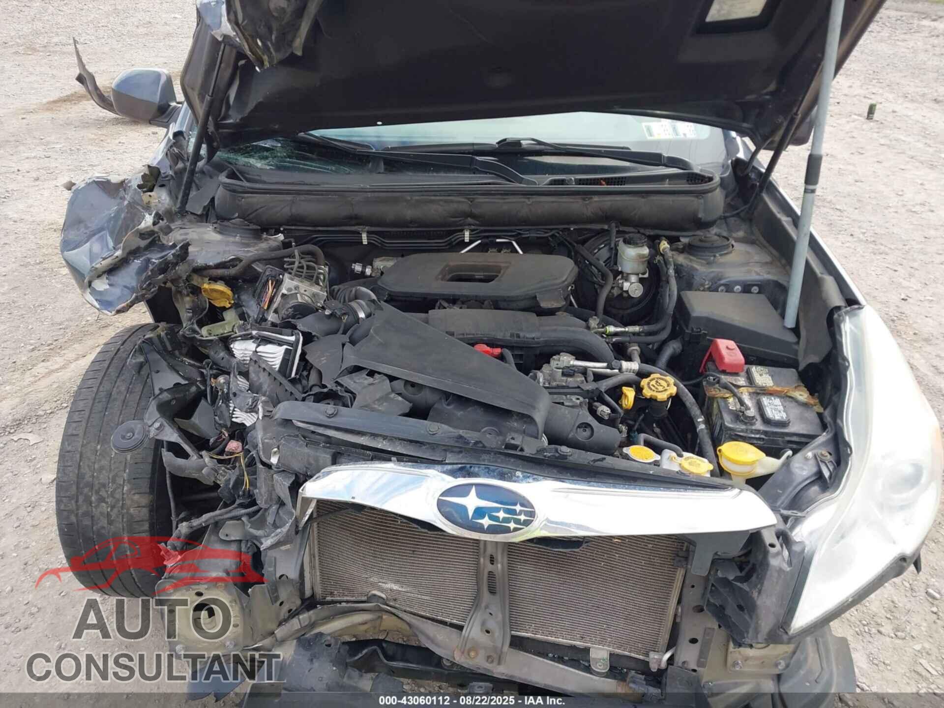 SUBARU OUTBACK 2012 - 4S4BRBKC0C3275688