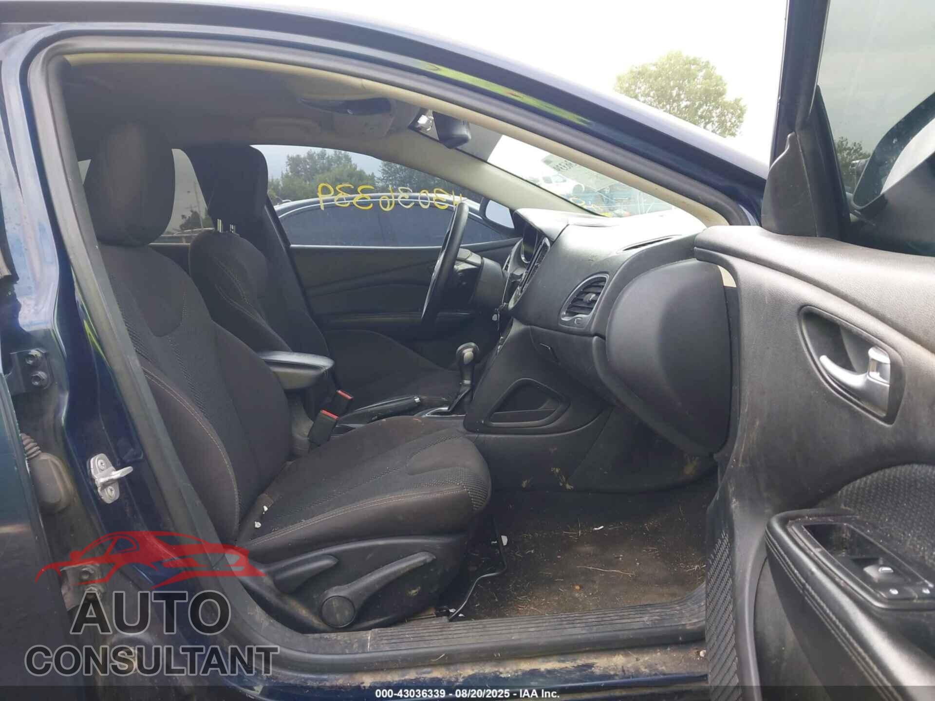 DODGE DART 2014 - 1C3CDFBB6ED745391