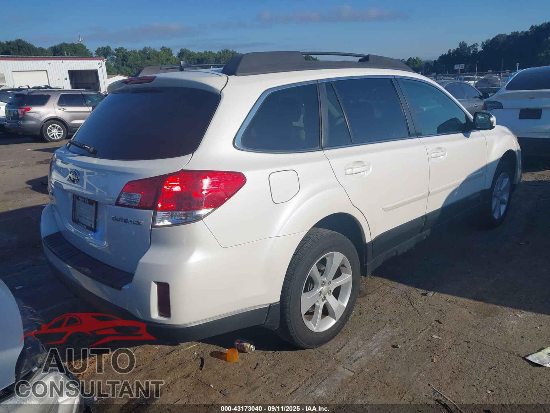 SUBARU OUTBACK 2014 - 4S4BRCCC8E3265126
