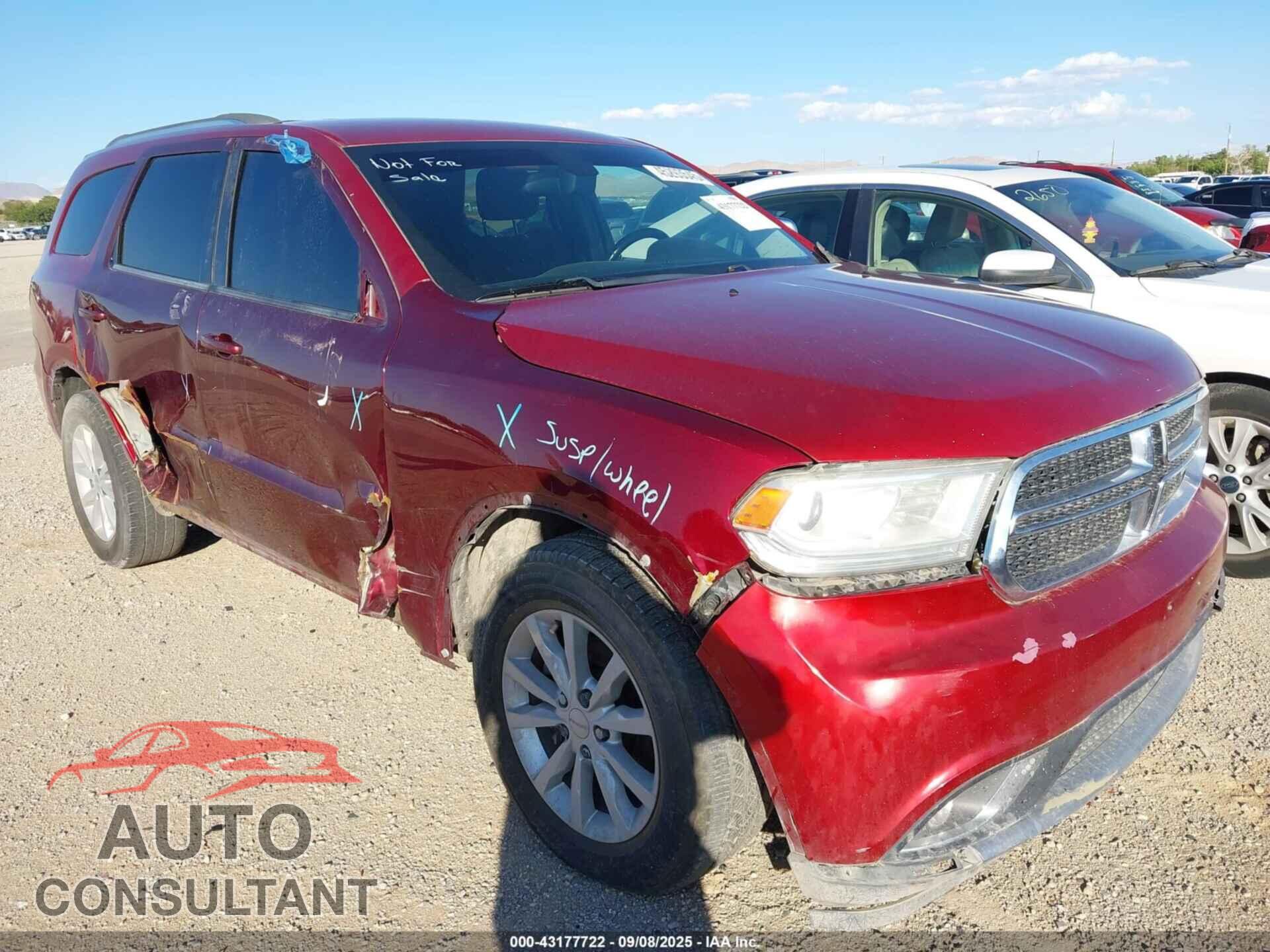 DODGE DURANGO 2014 - 1C4RDHAG7EC532227
