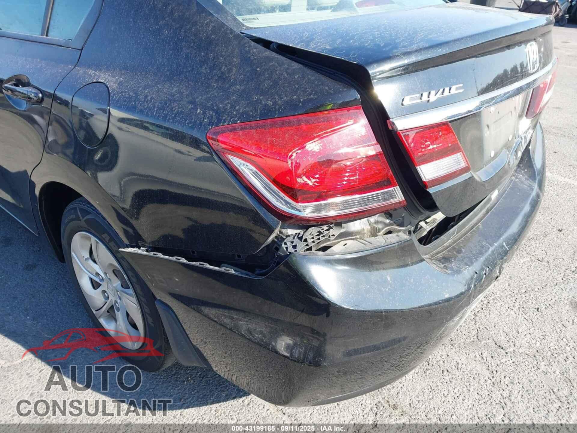 HONDA CIVIC 2013 - 19XFB2F57DE227833