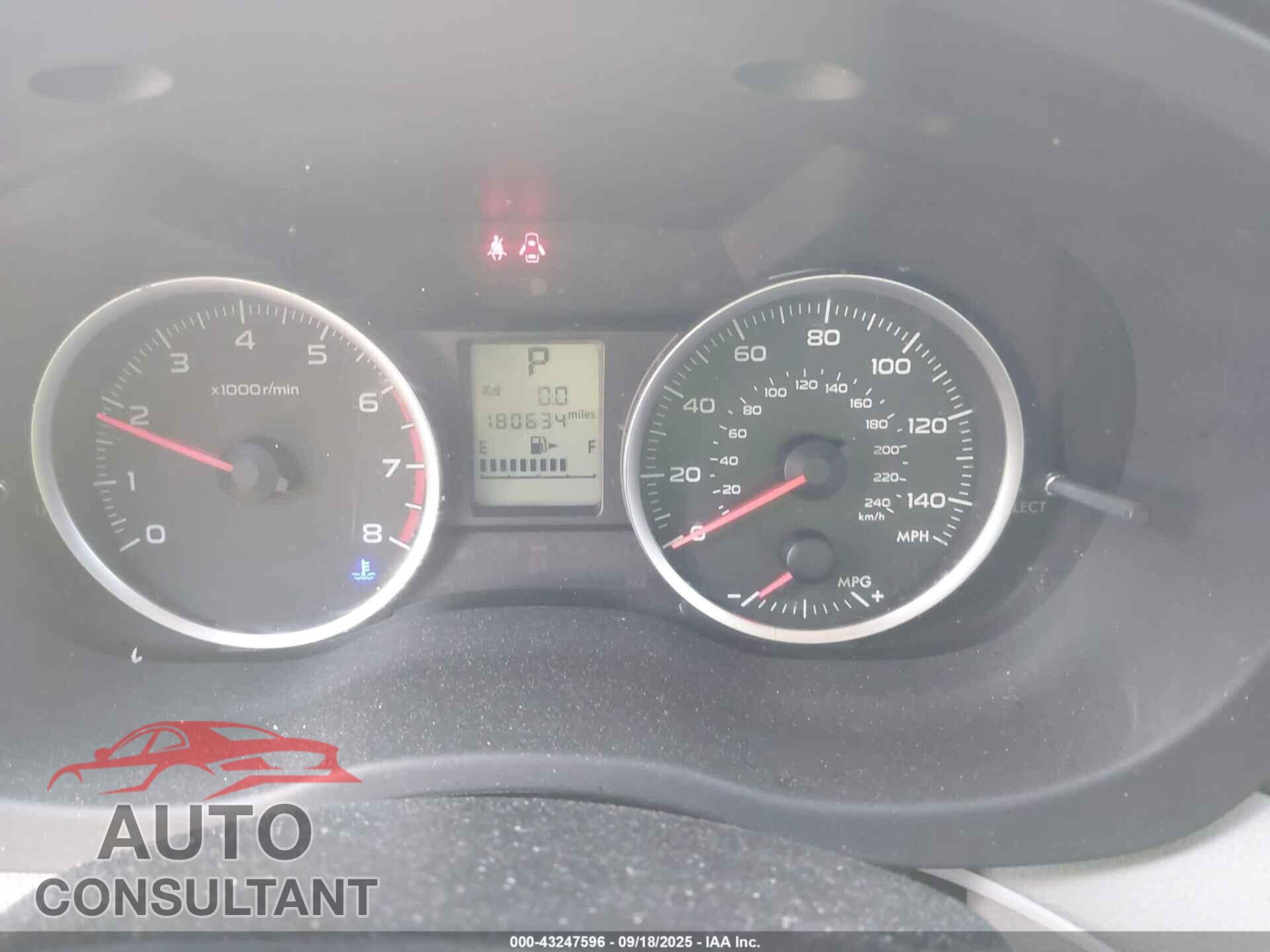 SUBARU FORESTER 2014 - JF2SJAAC8EH449862