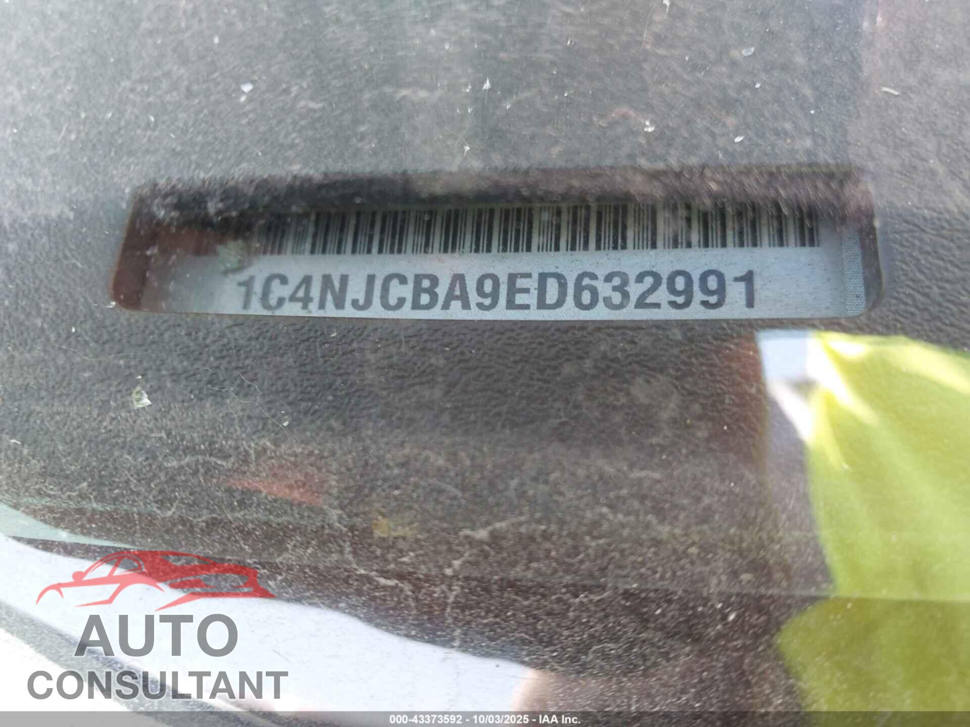 JEEP COMPASS 2014 - 1C4NJCBA9ED632991
