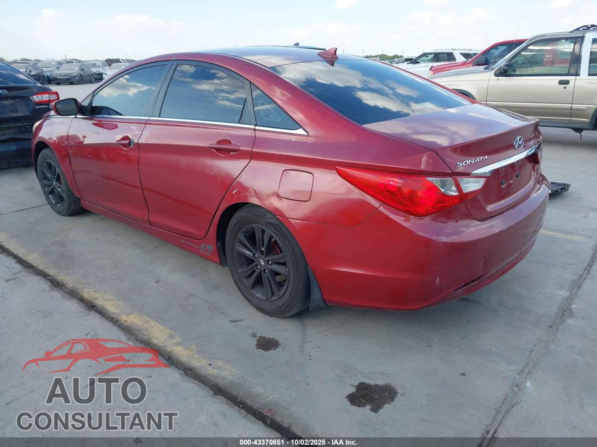 HYUNDAI SONATA 2012 - 5NPEB4AC9CH467408