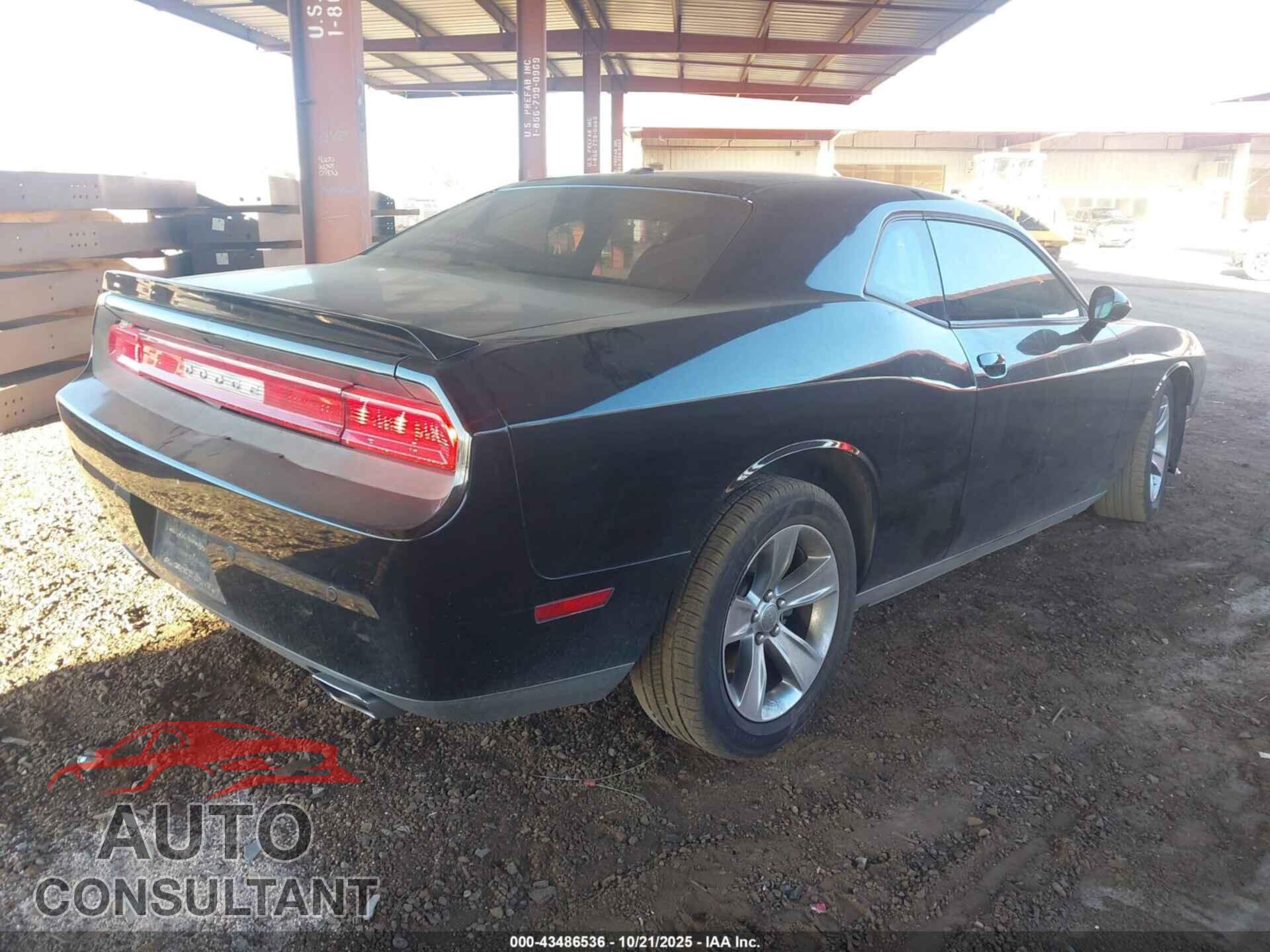 DODGE CHALLENGER 2013 - 2C3CDYAG4DH616155