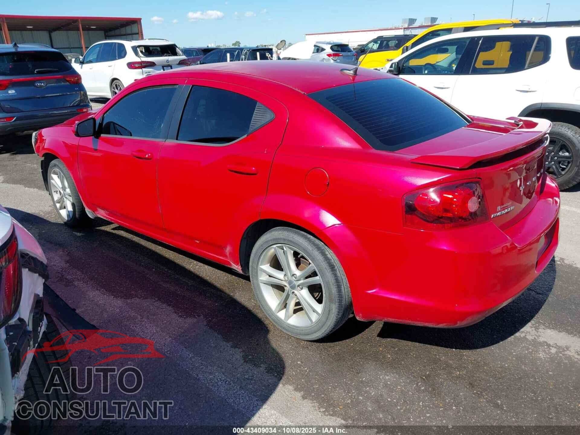 DODGE AVENGER 2014 - 1C3CDZCB2EN218006