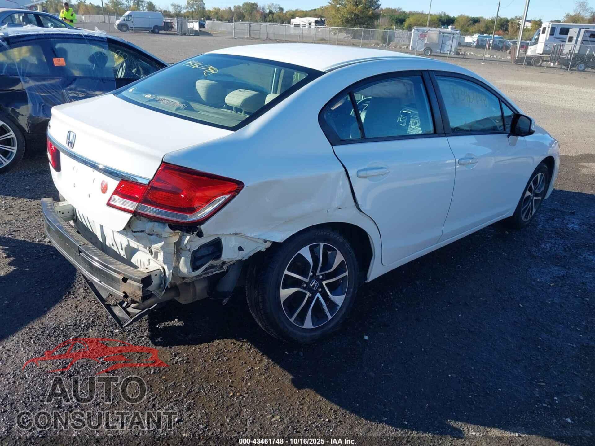 HONDA CIVIC 2013 - 19XFB2F84DE294500