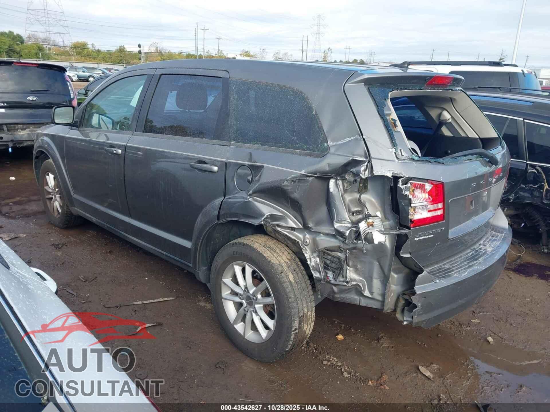 DODGE JOURNEY 2013 - 3C4PDCABXDT705045