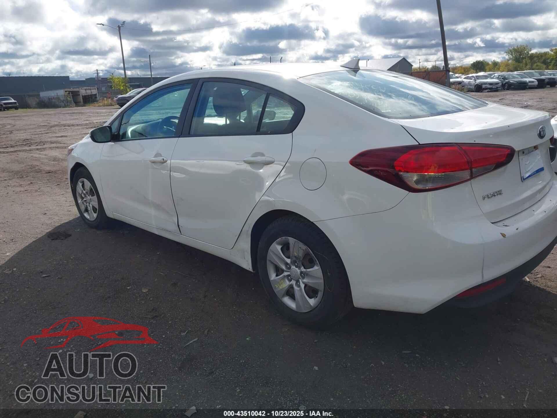 KIA FORTE 2017 - 3KPFK4A79HE091487