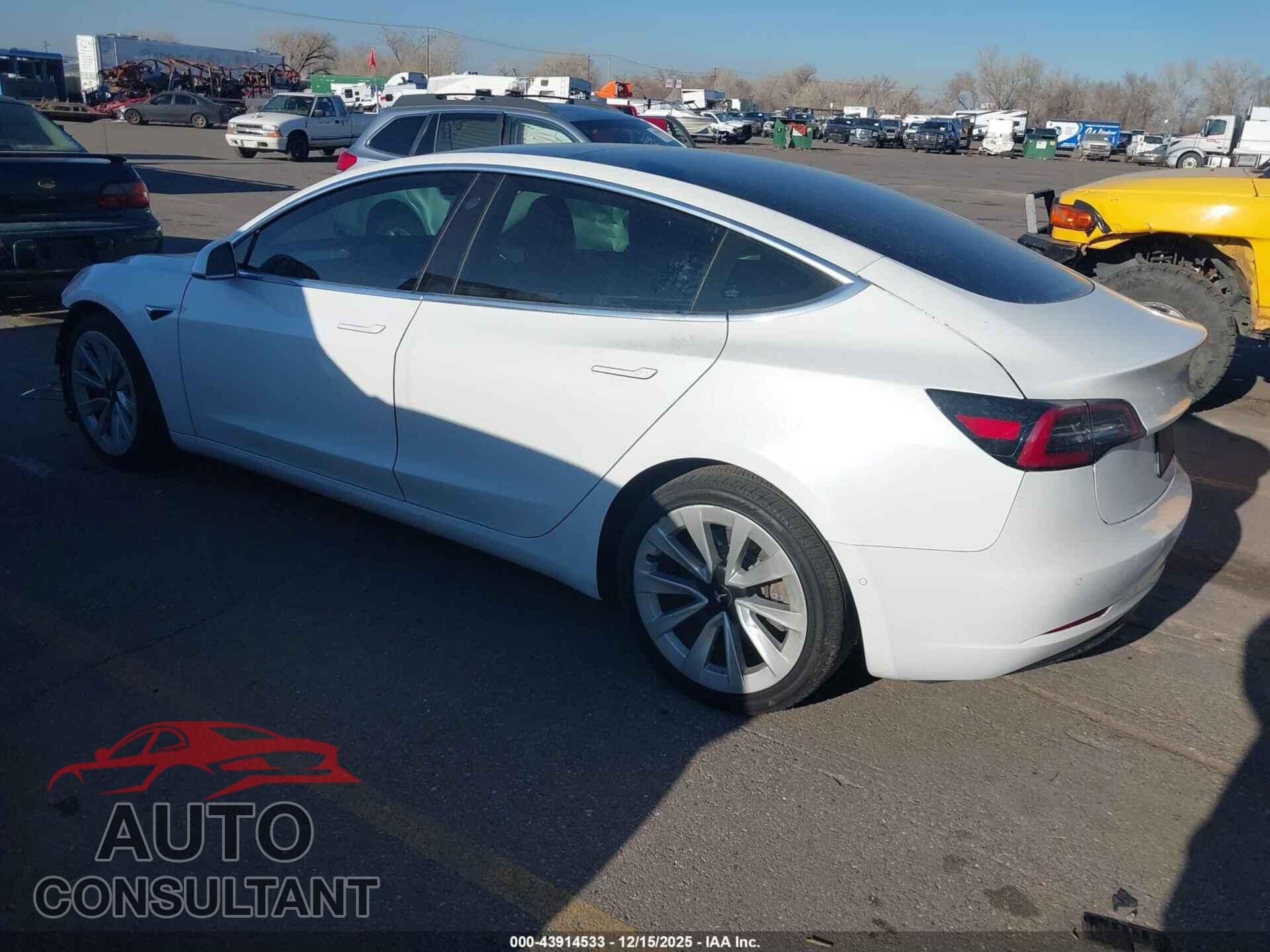 TESLA MODEL 3 2020 - 5YJ3E1EC0LF587023