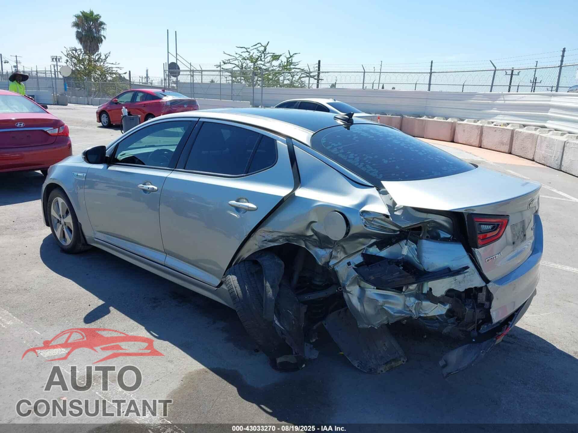 KIA OPTIMA HYBRID 2014 - KNAGN4AD8E5074573