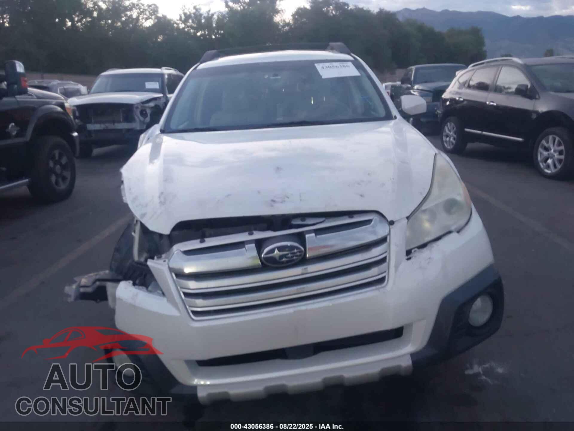 SUBARU OUTBACK 2014 - 4S4BRBLC8E3211187