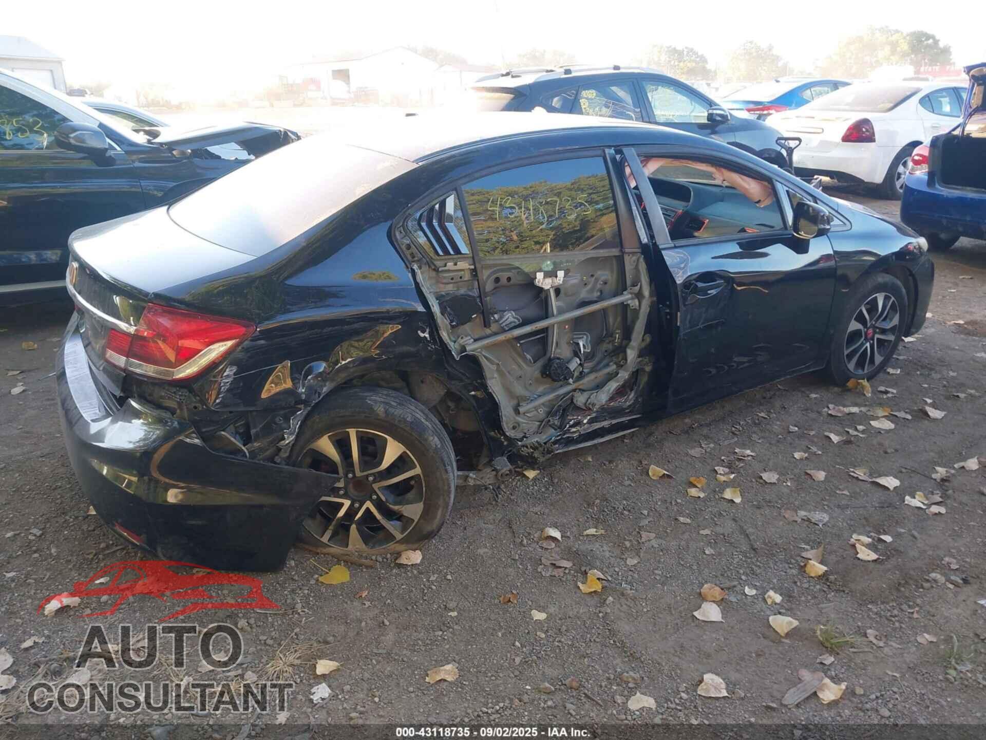 HONDA CIVIC 2013 - 19XFB2F82DE061831