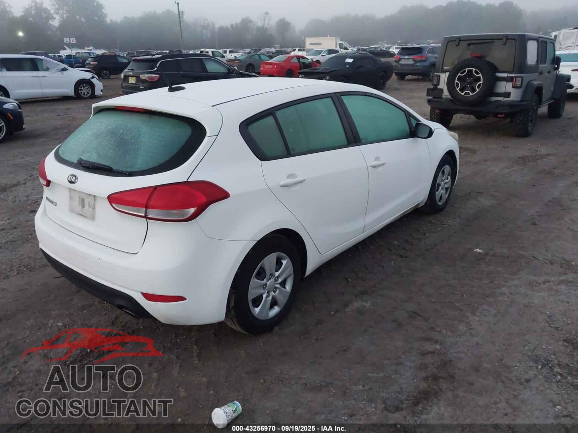KIA FORTE 2017 - KNAFK5A82H5727139