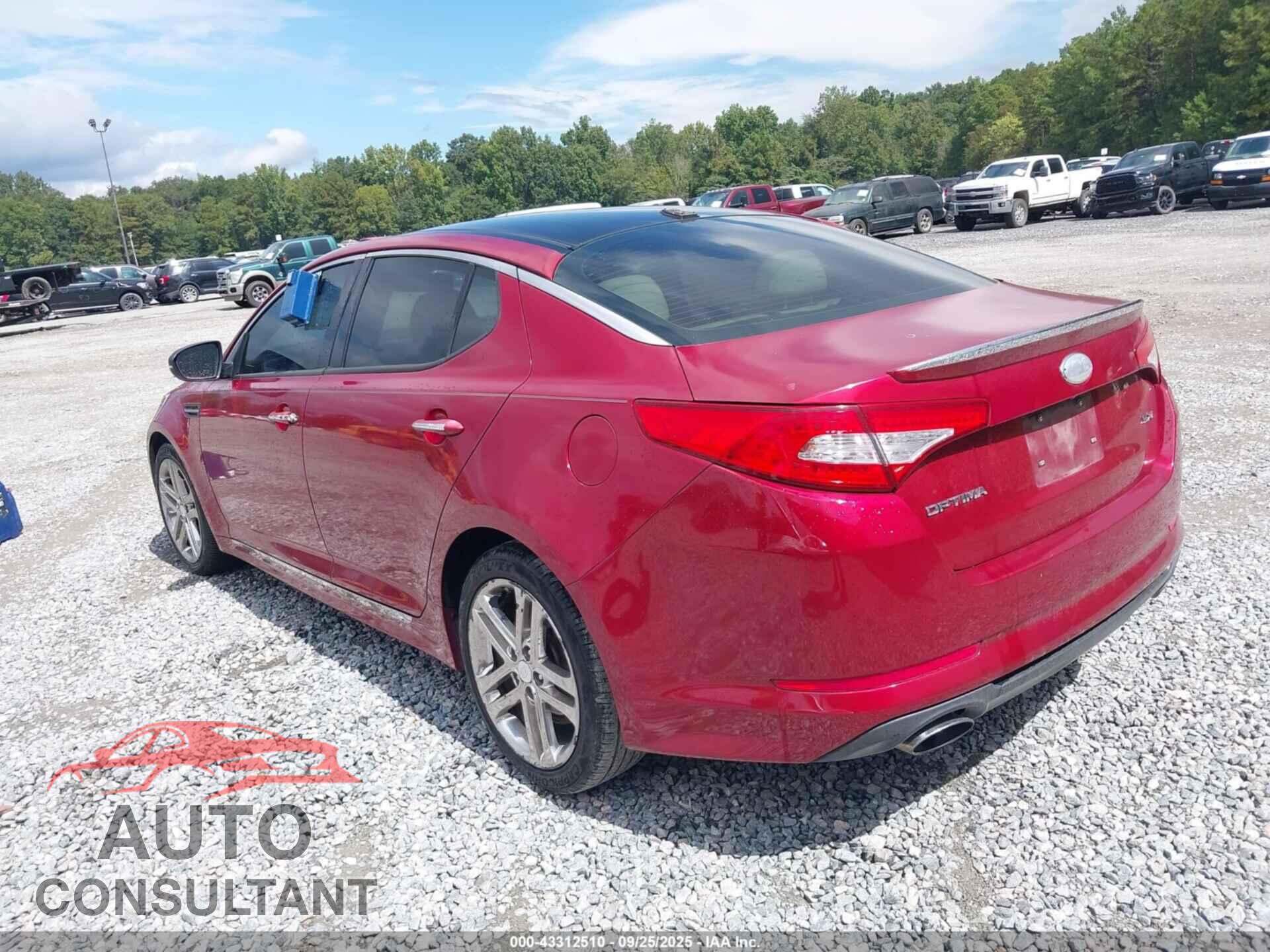 KIA OPTIMA 2013 - 5XXGR4A60DG123140